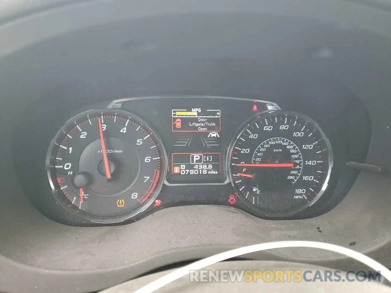 9 fotografías del automóvil dañado JF1VA1P65K8828266 SUBARU WRX 2019