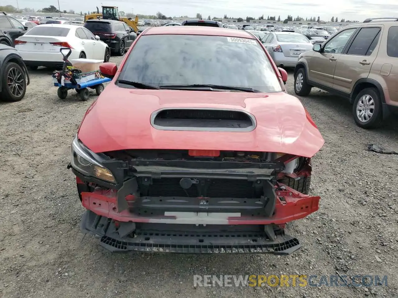 5 fotografías del automóvil dañado JF1VA2R65K9830600 SUBARU WRX 2019