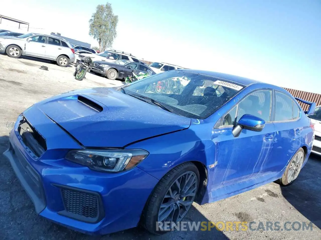 1 fotografías del automóvil dañado JF1VA2S60K9827503 SUBARU WRX 2019