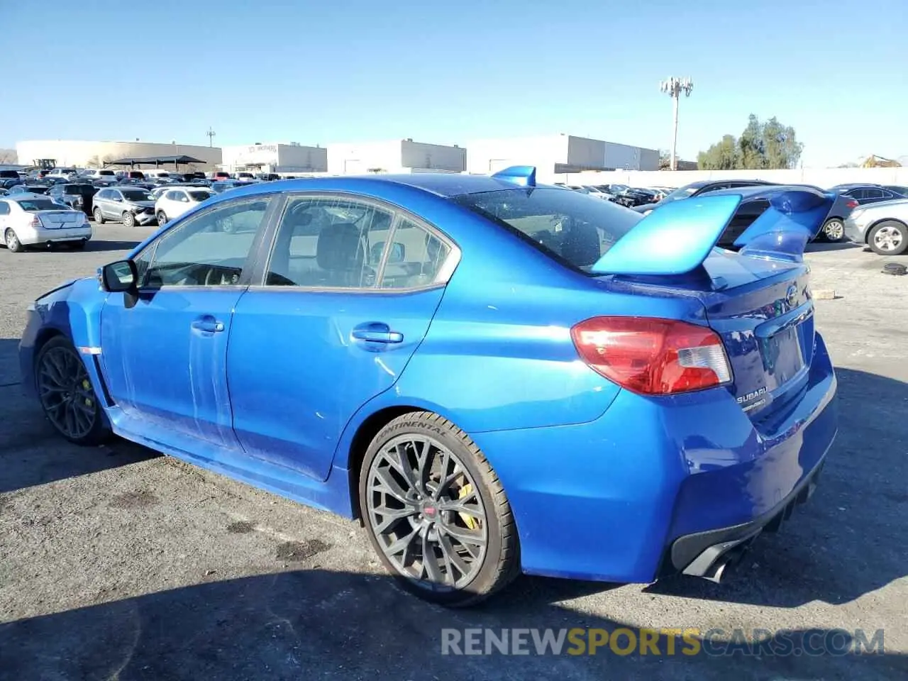 2 fotografías del automóvil dañado JF1VA2S60K9827503 SUBARU WRX 2019