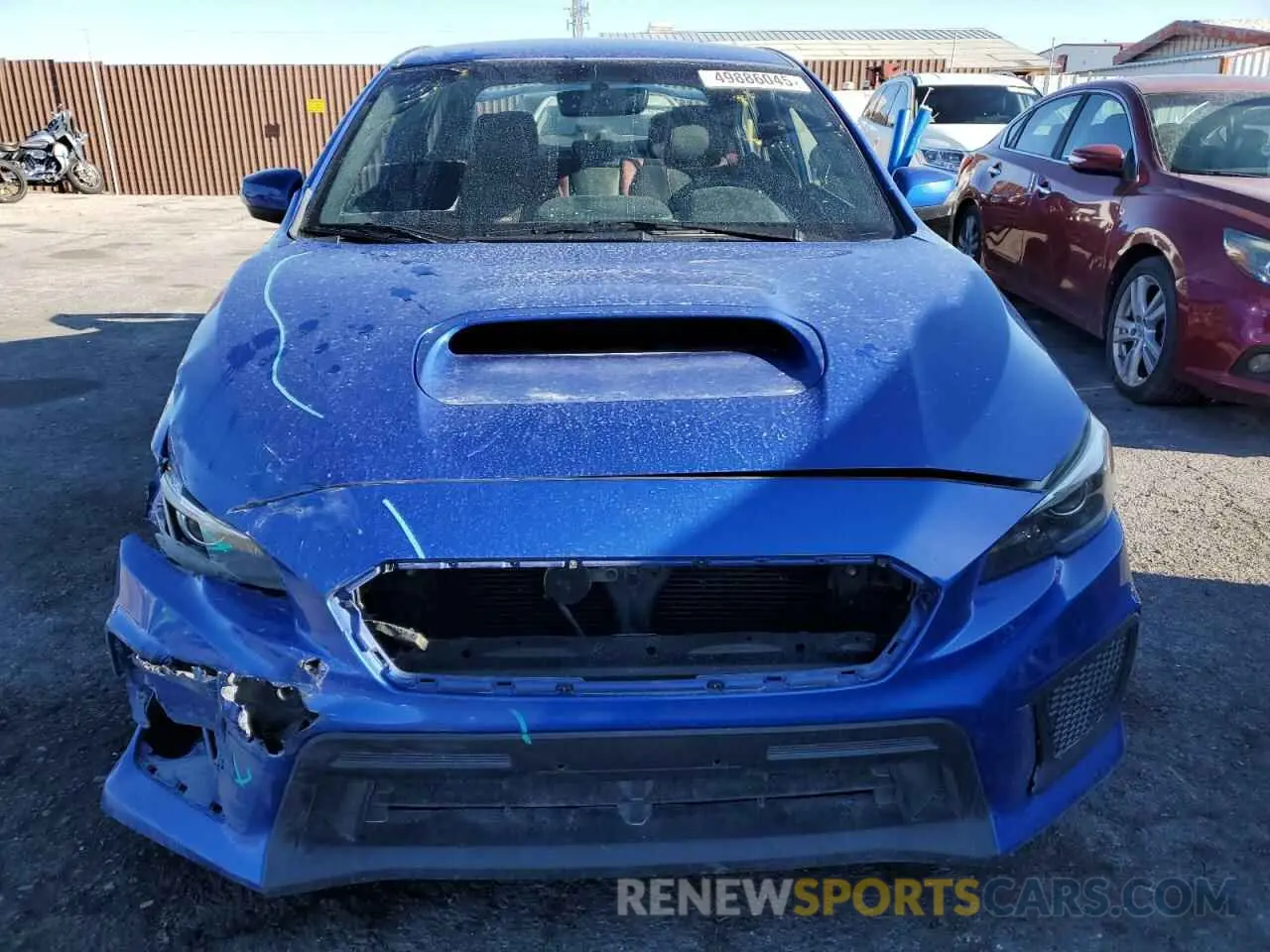 5 fotografías del automóvil dañado JF1VA2S60K9827503 SUBARU WRX 2019