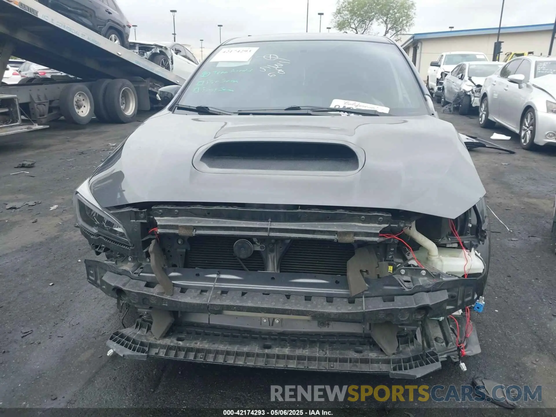 13 fotografías del automóvil dañado JF1VA1A60L9813422 SUBARU WRX 2020