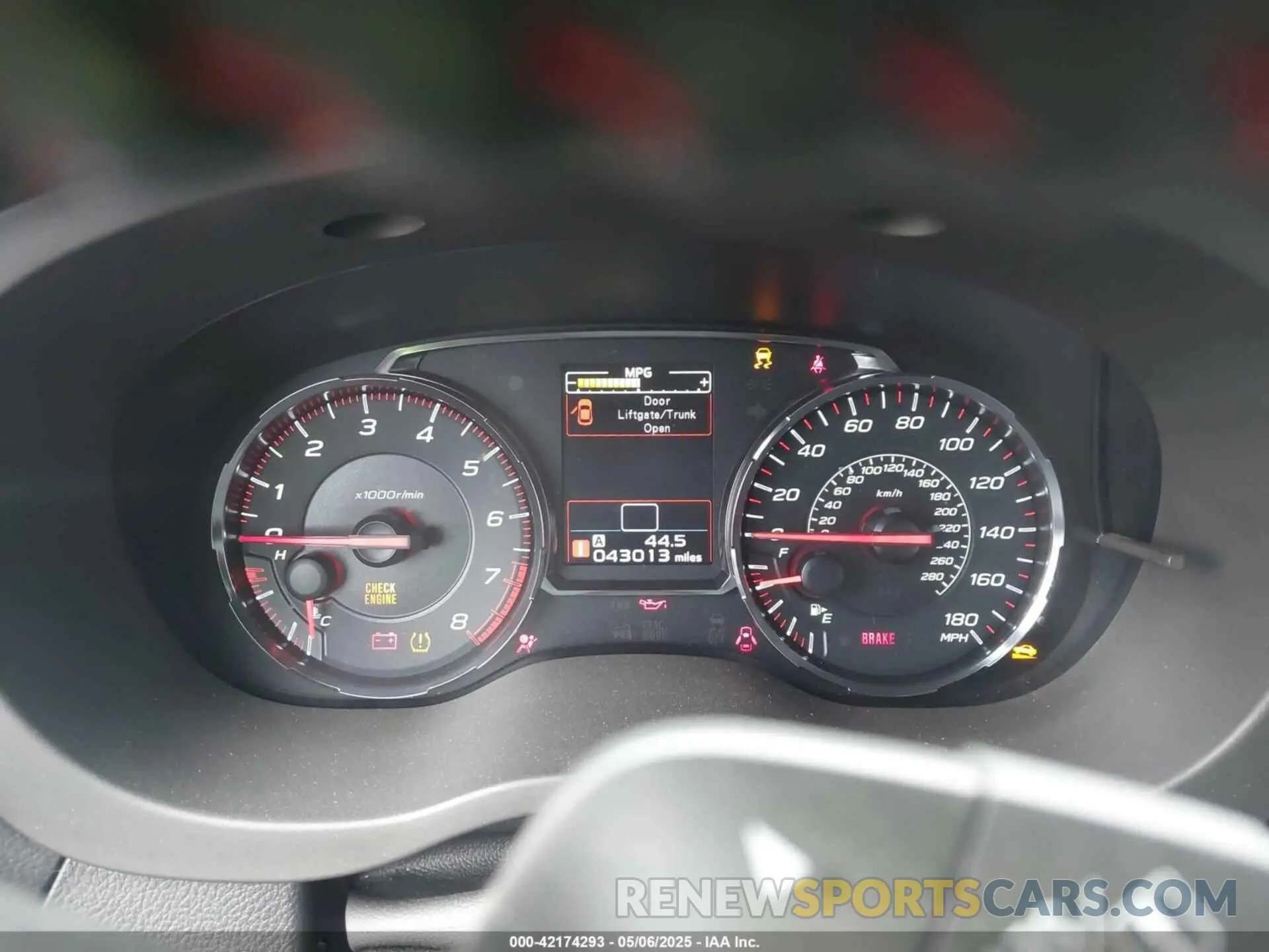 7 fotografías del automóvil dañado JF1VA1A60L9813422 SUBARU WRX 2020