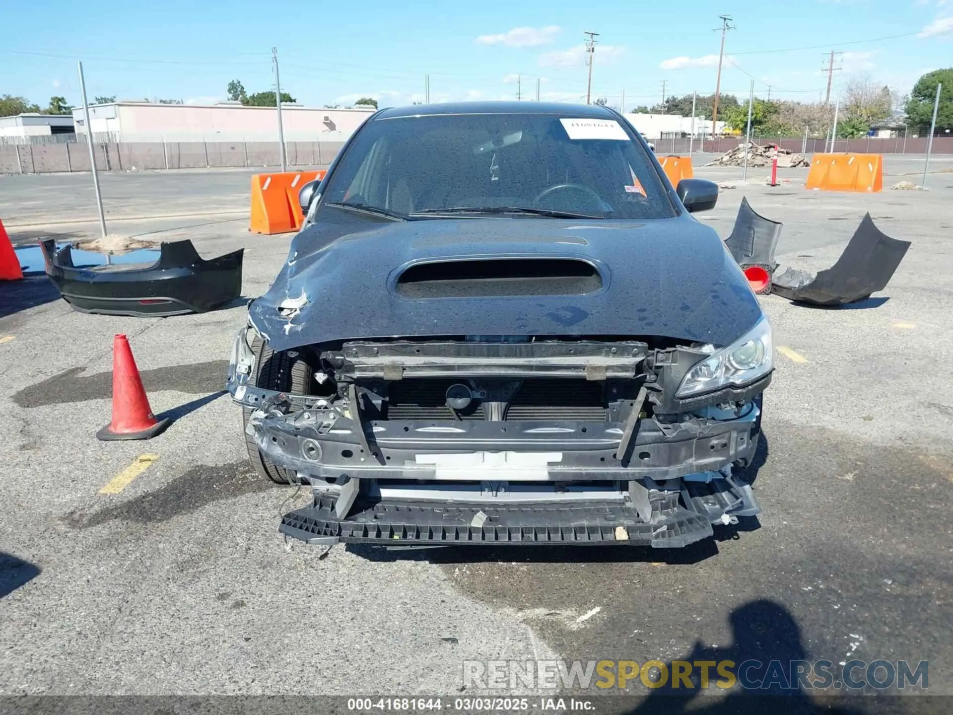 12 fotografías del automóvil dañado JF1VA1A62L9832523 SUBARU WRX 2020