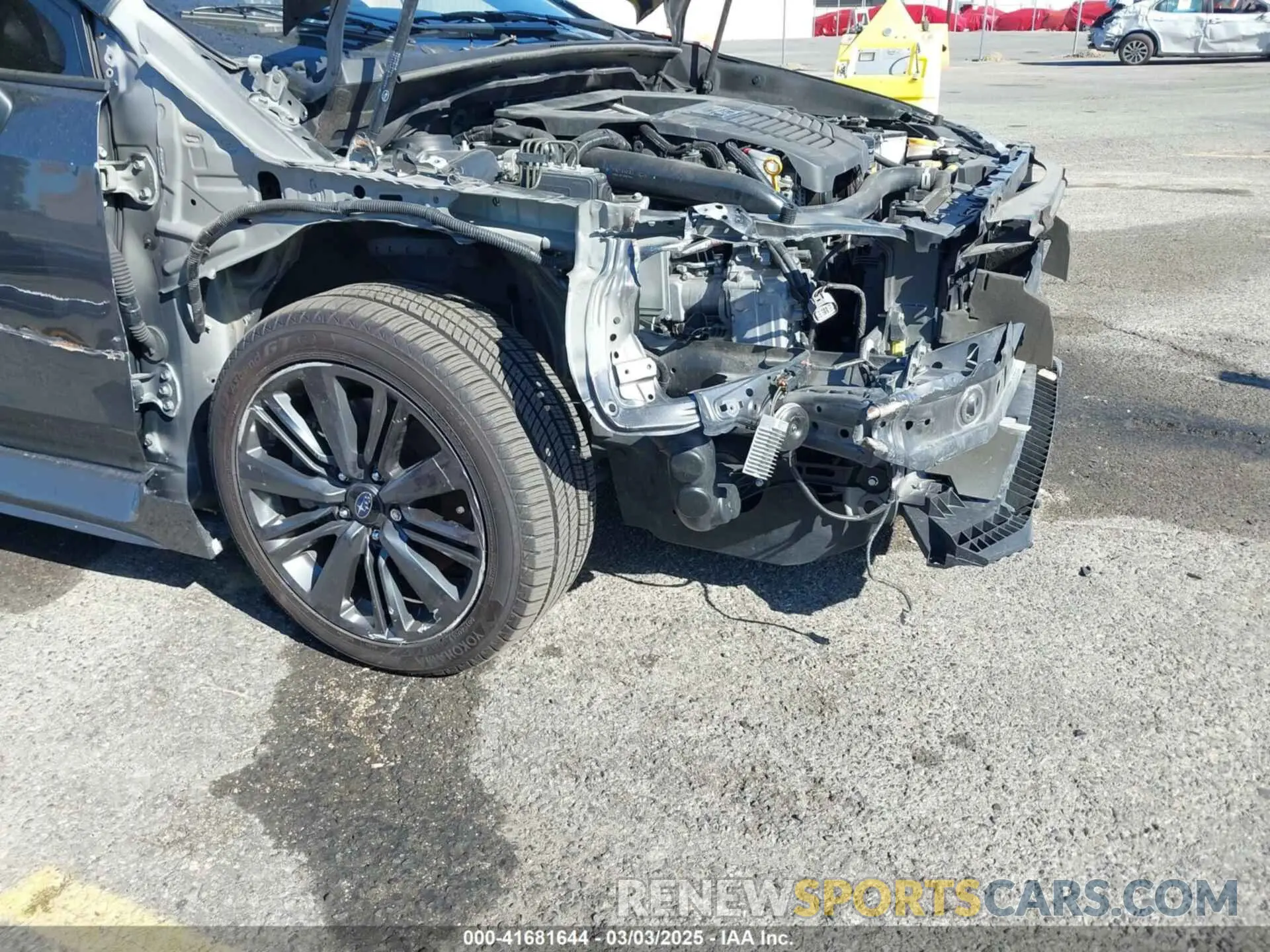 6 fotografías del automóvil dañado JF1VA1A62L9832523 SUBARU WRX 2020