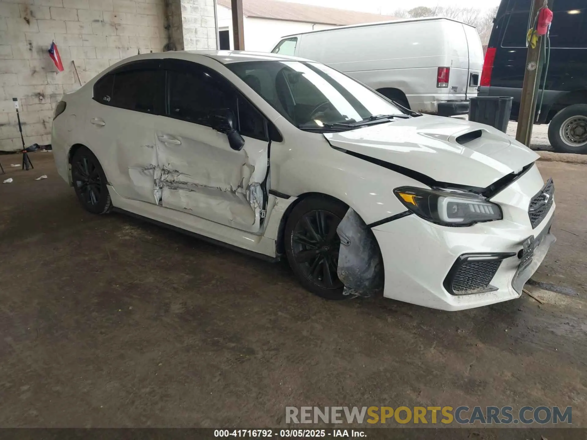 1 fotografías del automóvil dañado JF1VA1A63L9828075 SUBARU WRX 2020