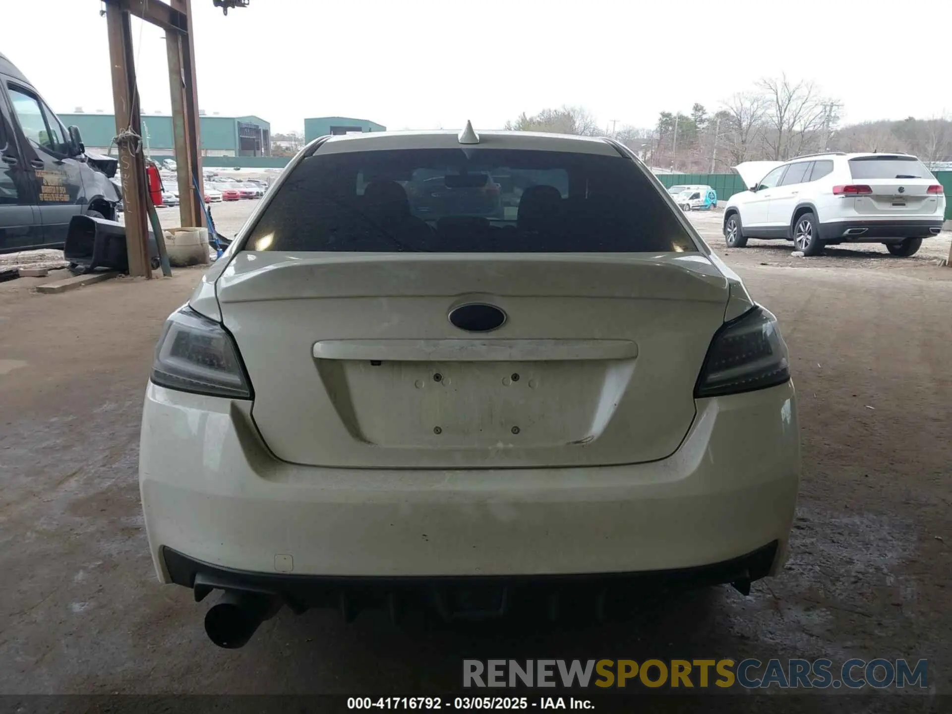 16 fotografías del automóvil dañado JF1VA1A63L9828075 SUBARU WRX 2020
