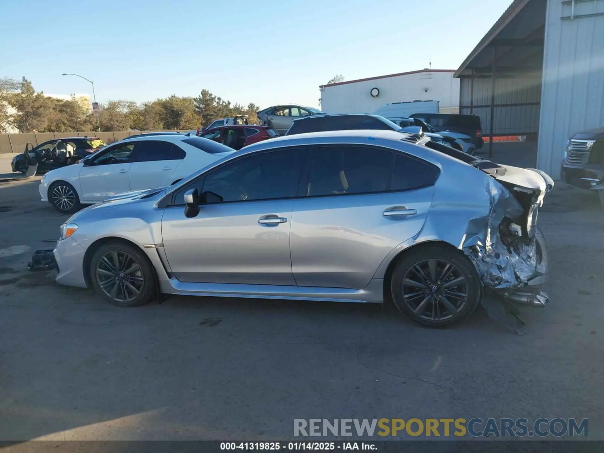 15 fotografías del automóvil dañado JF1VA1A63L9828612 SUBARU WRX 2020