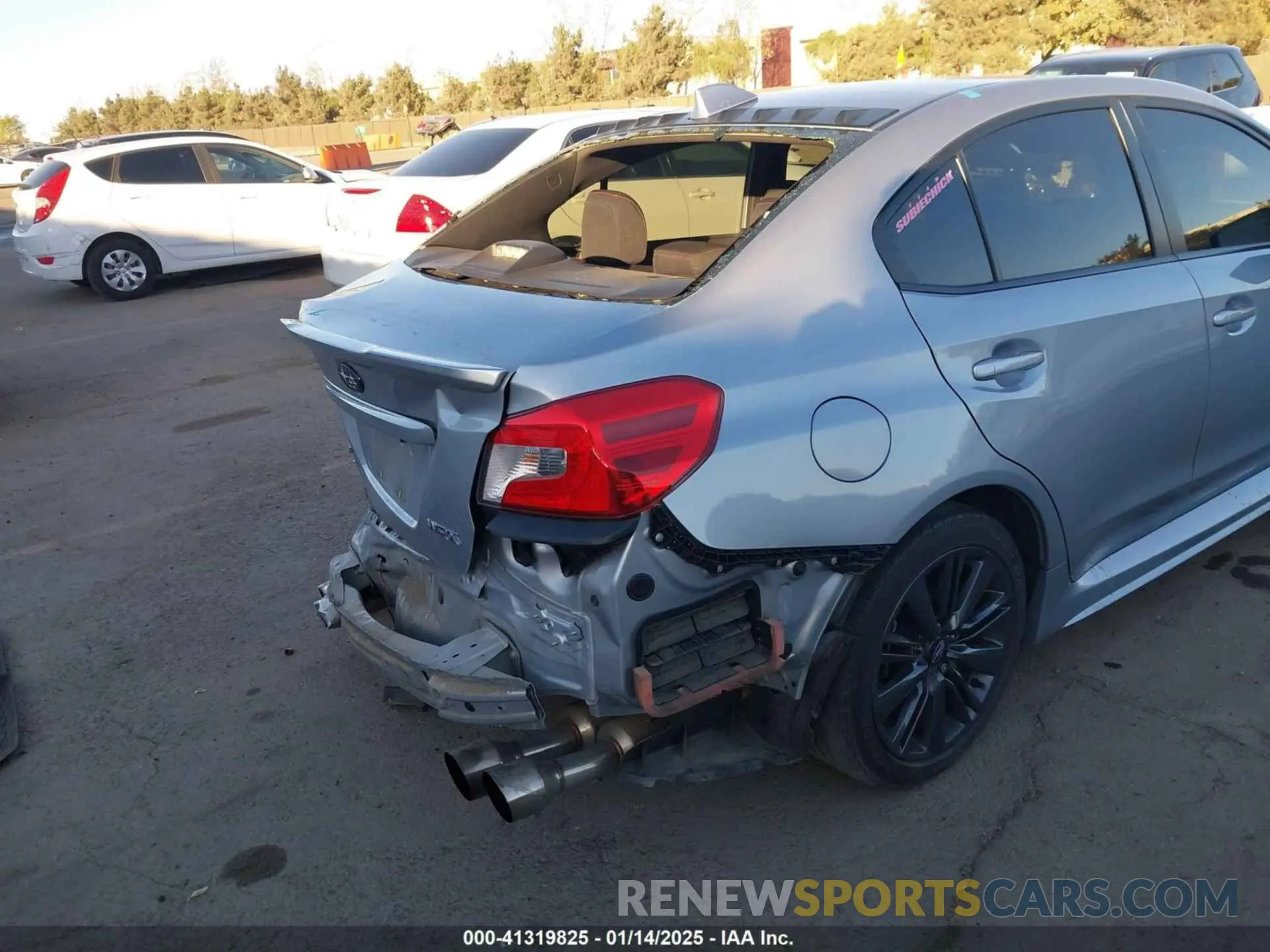 6 fotografías del automóvil dañado JF1VA1A63L9828612 SUBARU WRX 2020