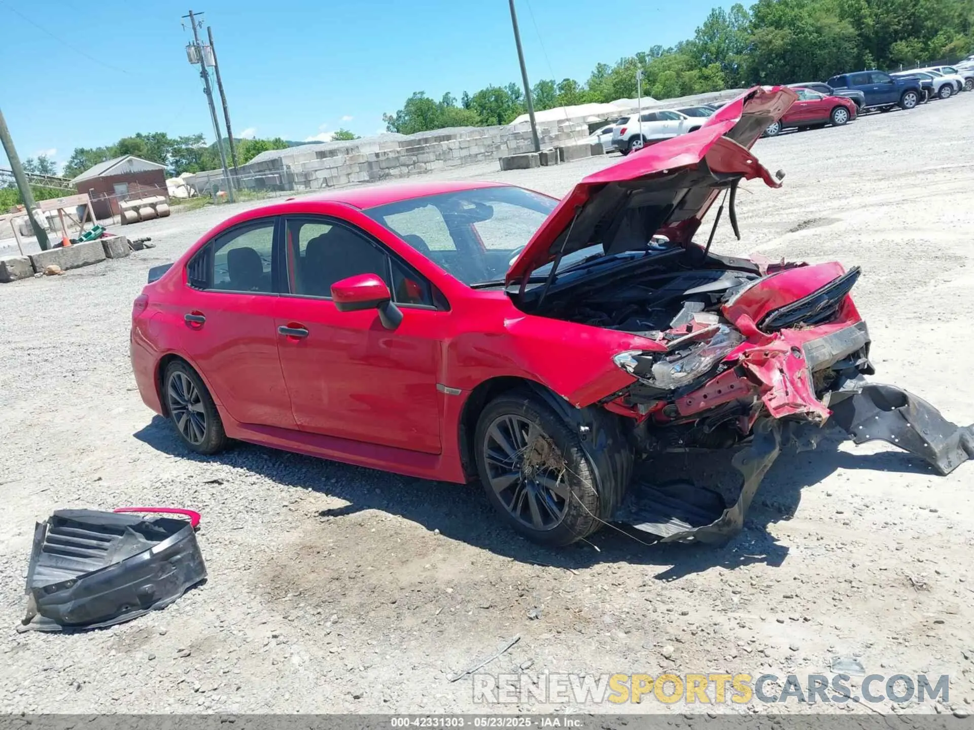 1 fotografías del automóvil dañado JF1VA1A65L9814369 SUBARU WRX 2020