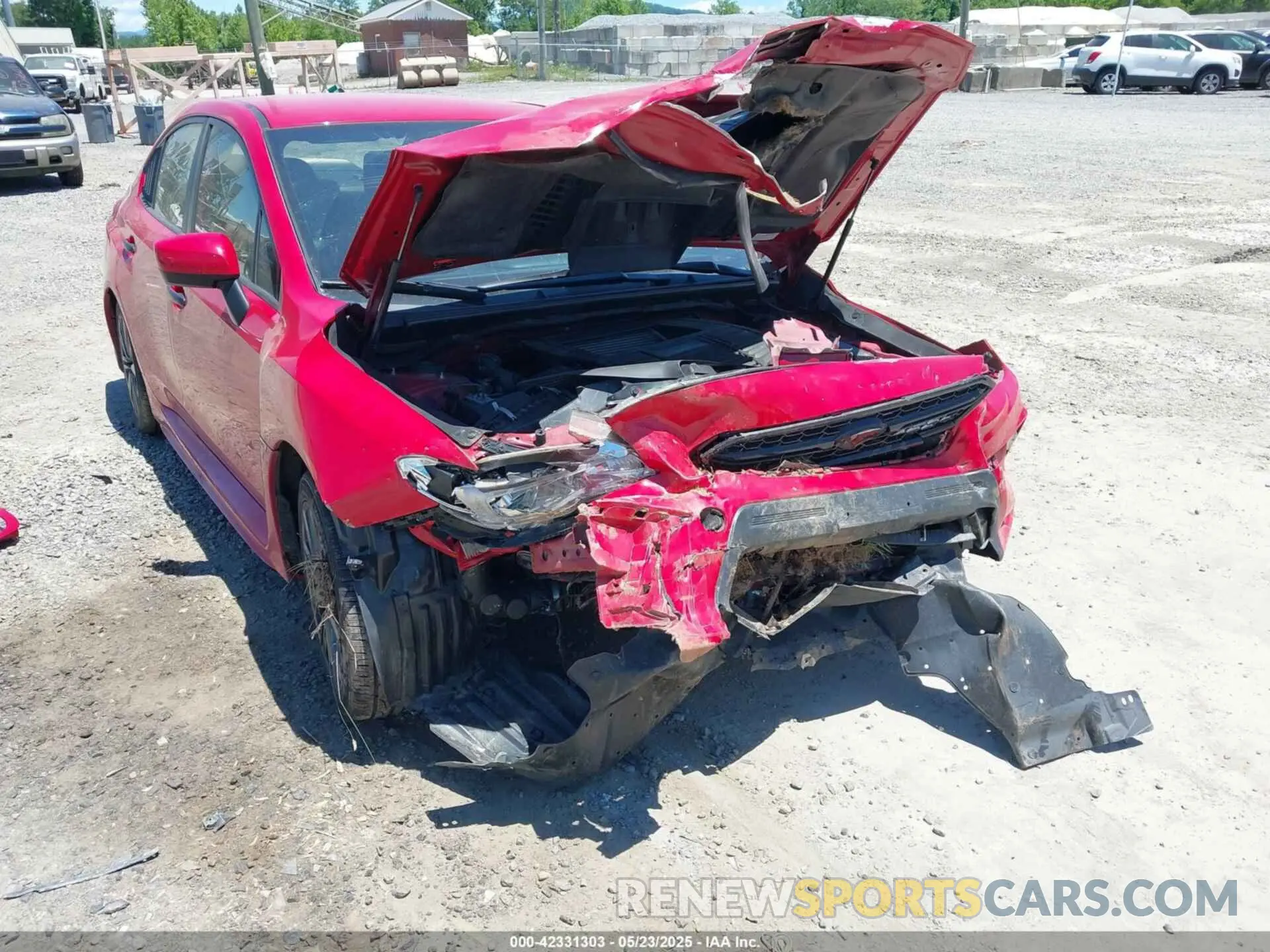 6 fotografías del automóvil dañado JF1VA1A65L9814369 SUBARU WRX 2020