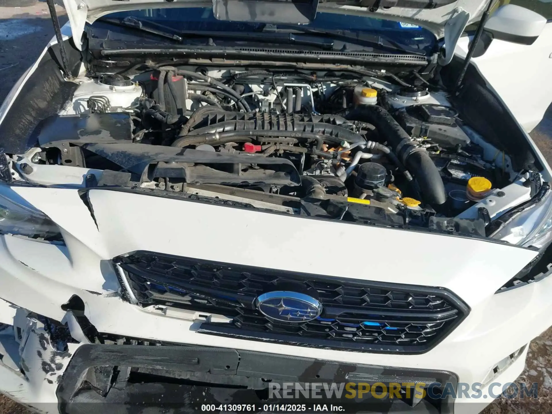 10 fotografías del automóvil dañado JF1VA1A66L9808127 SUBARU WRX 2020