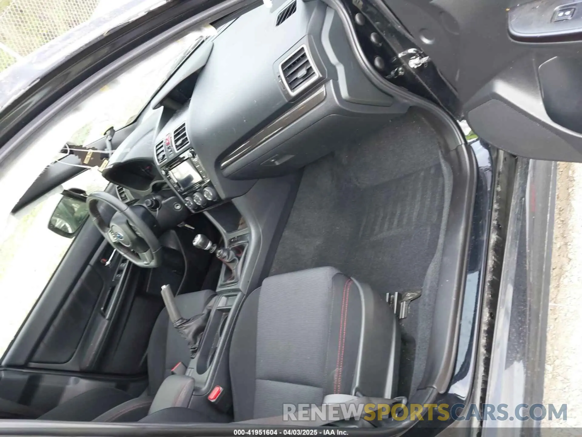 5 fotografías del automóvil dañado JF1VA1A68L9801762 SUBARU WRX 2020