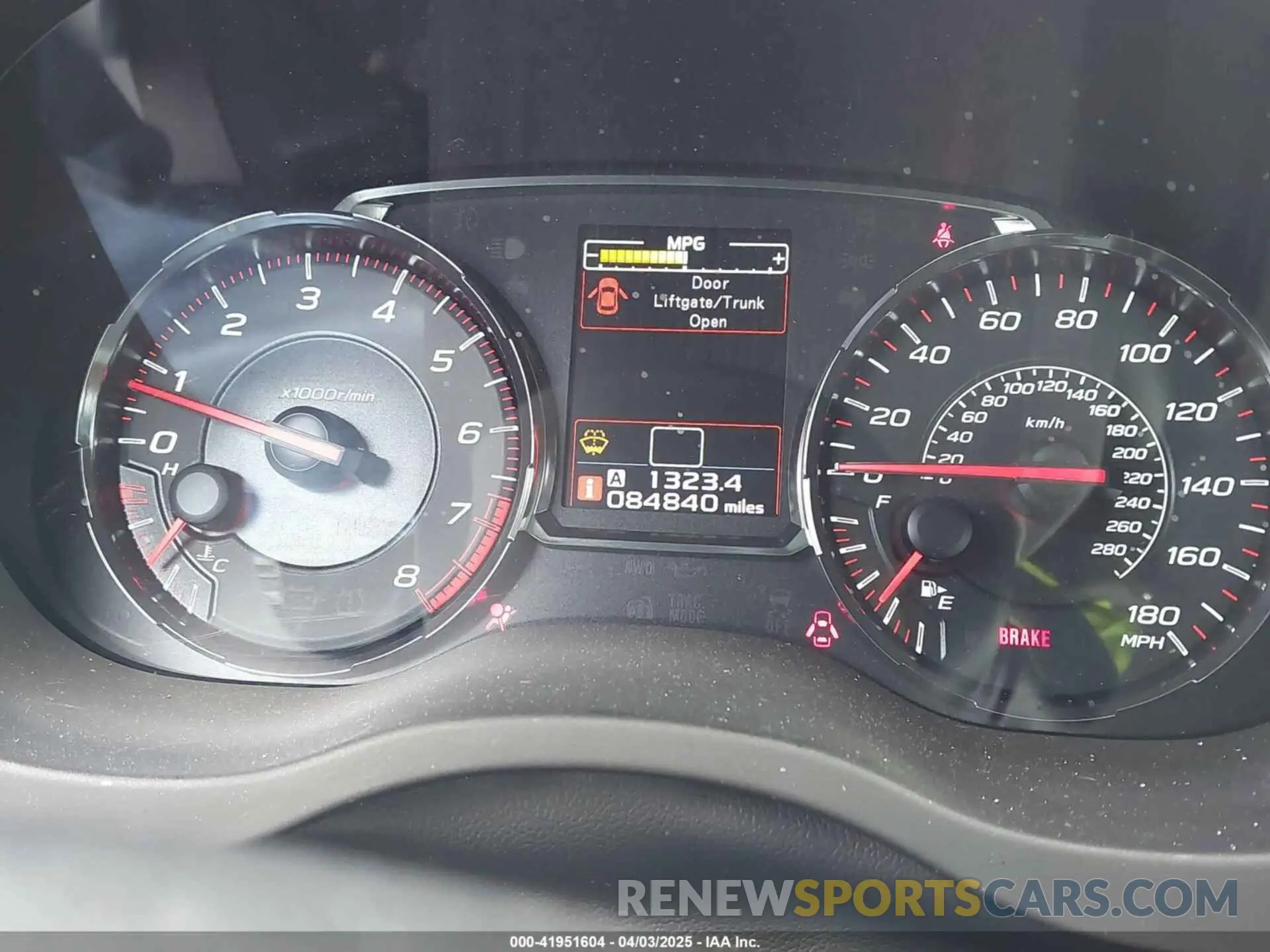 7 fotografías del automóvil dañado JF1VA1A68L9801762 SUBARU WRX 2020