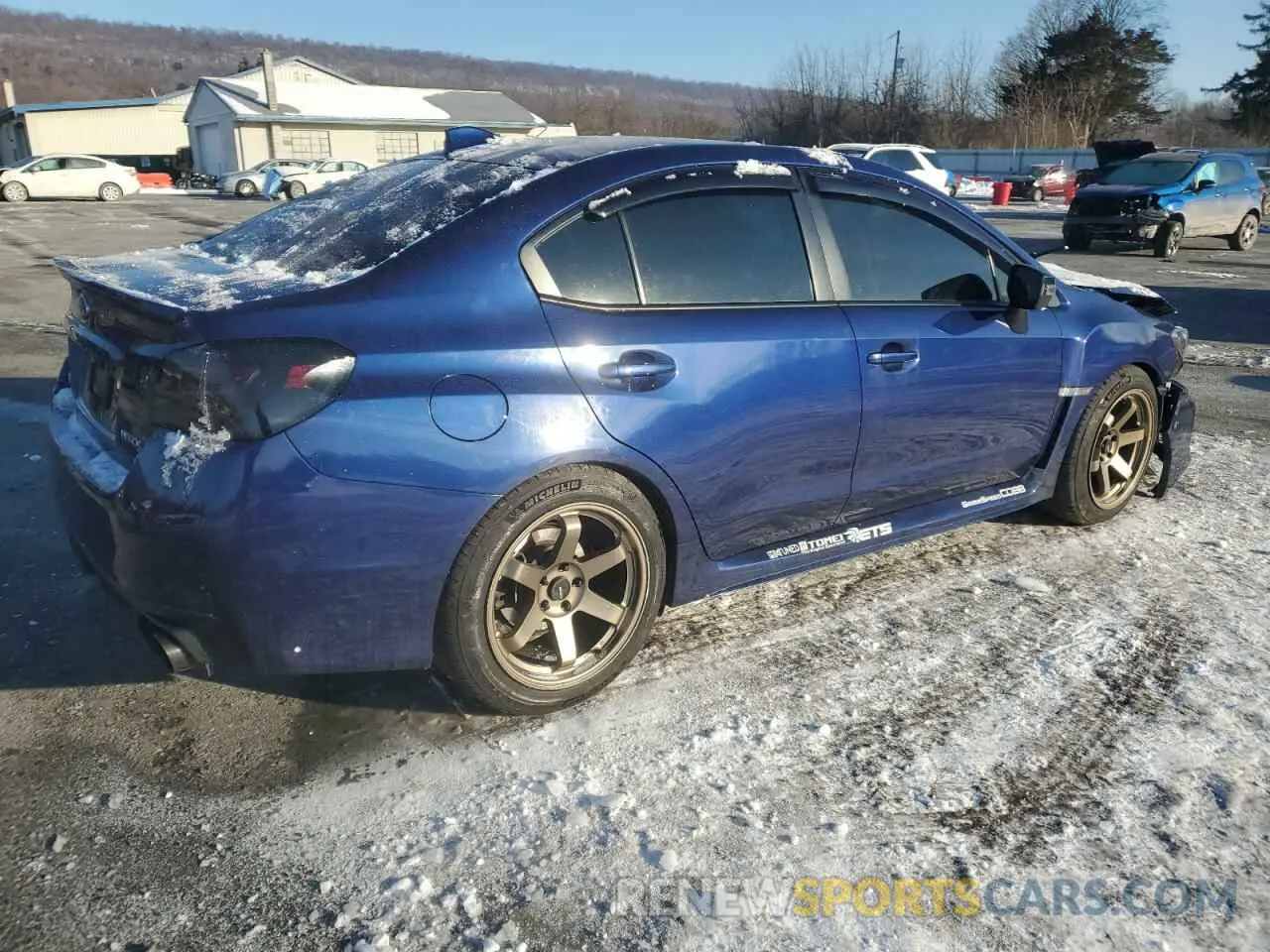 3 fotografías del automóvil dañado JF1VA1A68L9825298 SUBARU WRX 2020