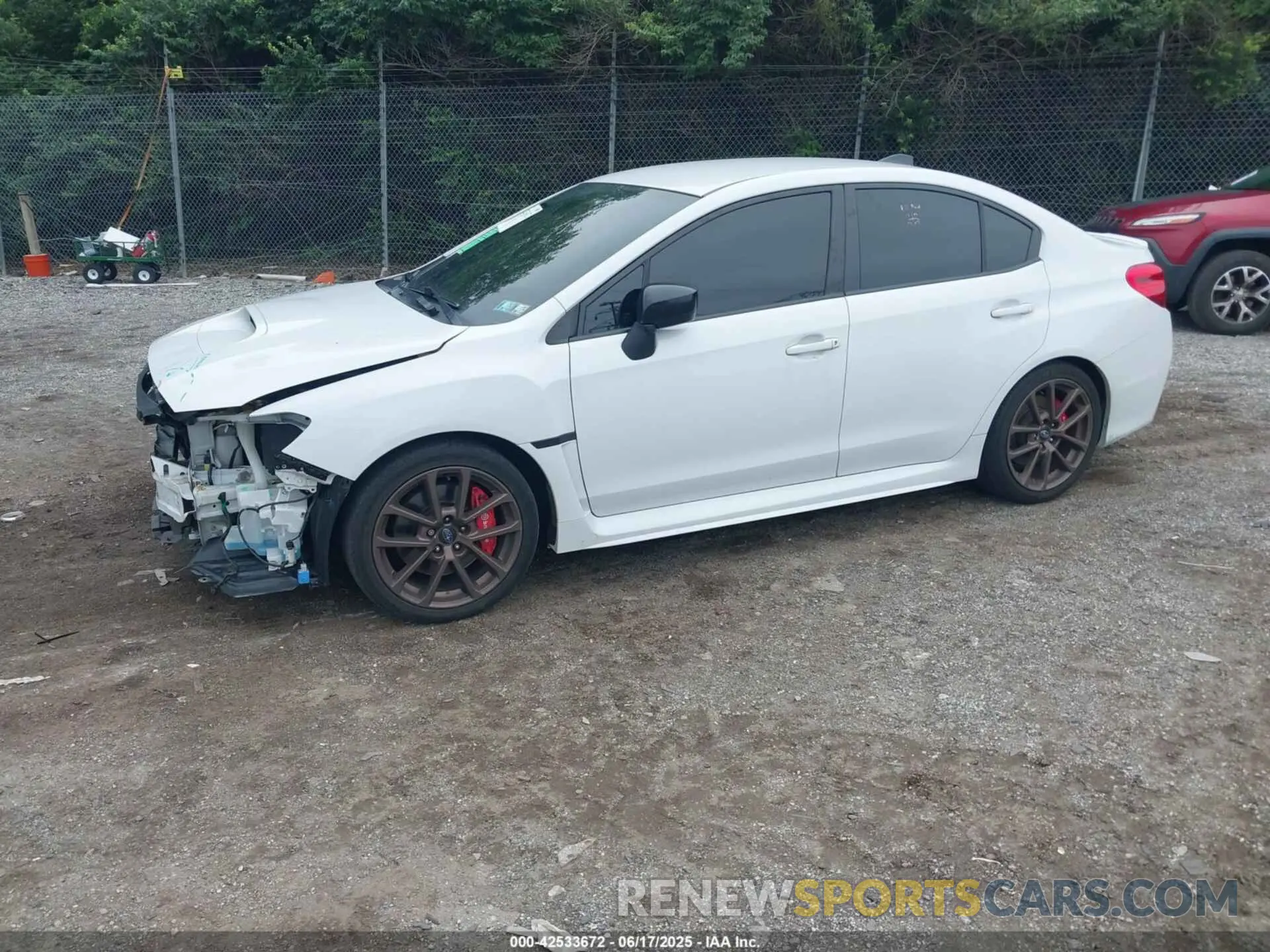 2 fotografías del automóvil dañado JF1VA1B67L9811276 SUBARU WRX 2020