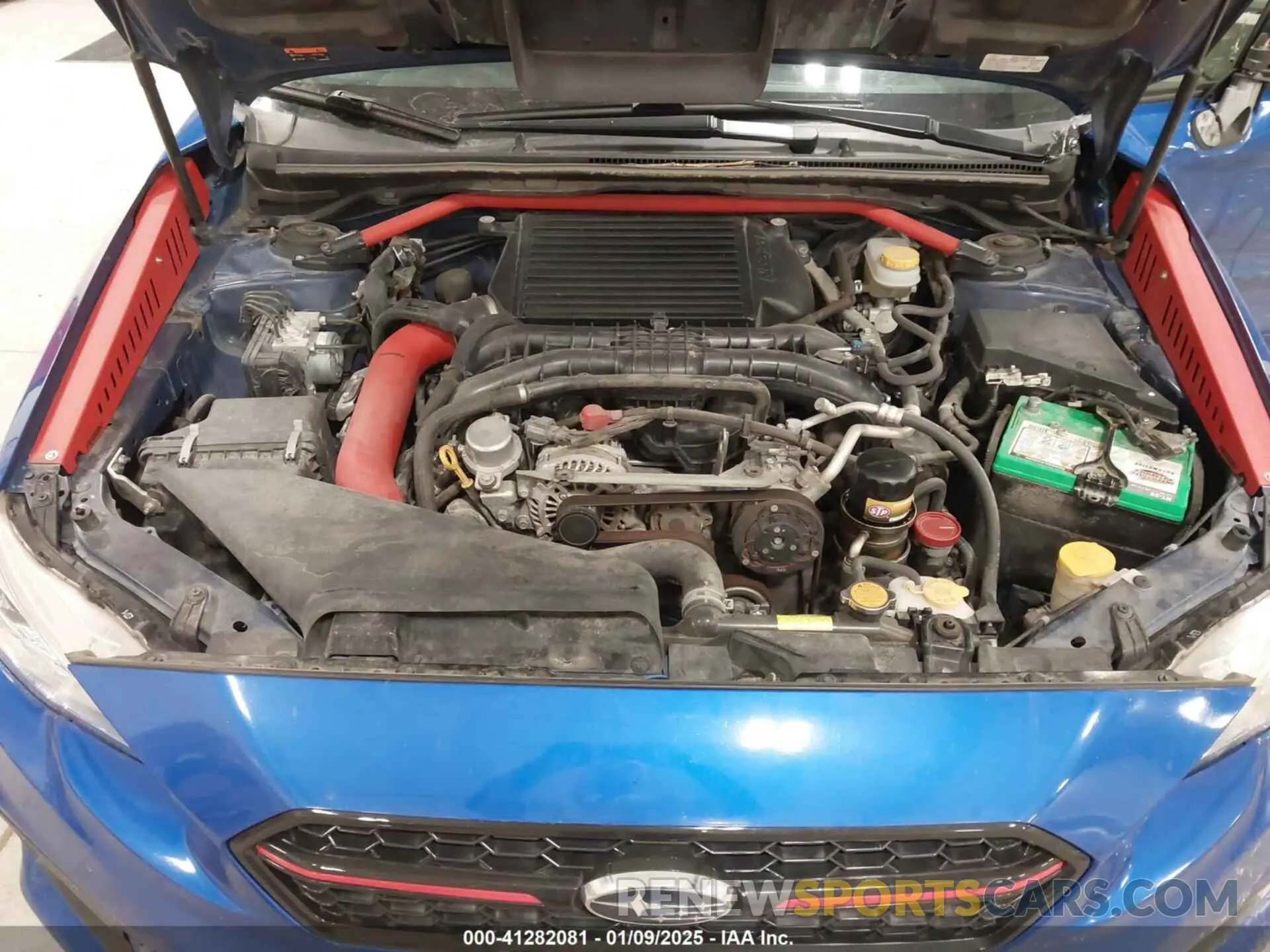 10 fotografías del automóvil dañado JF1VA1C60L9802062 SUBARU WRX 2020
