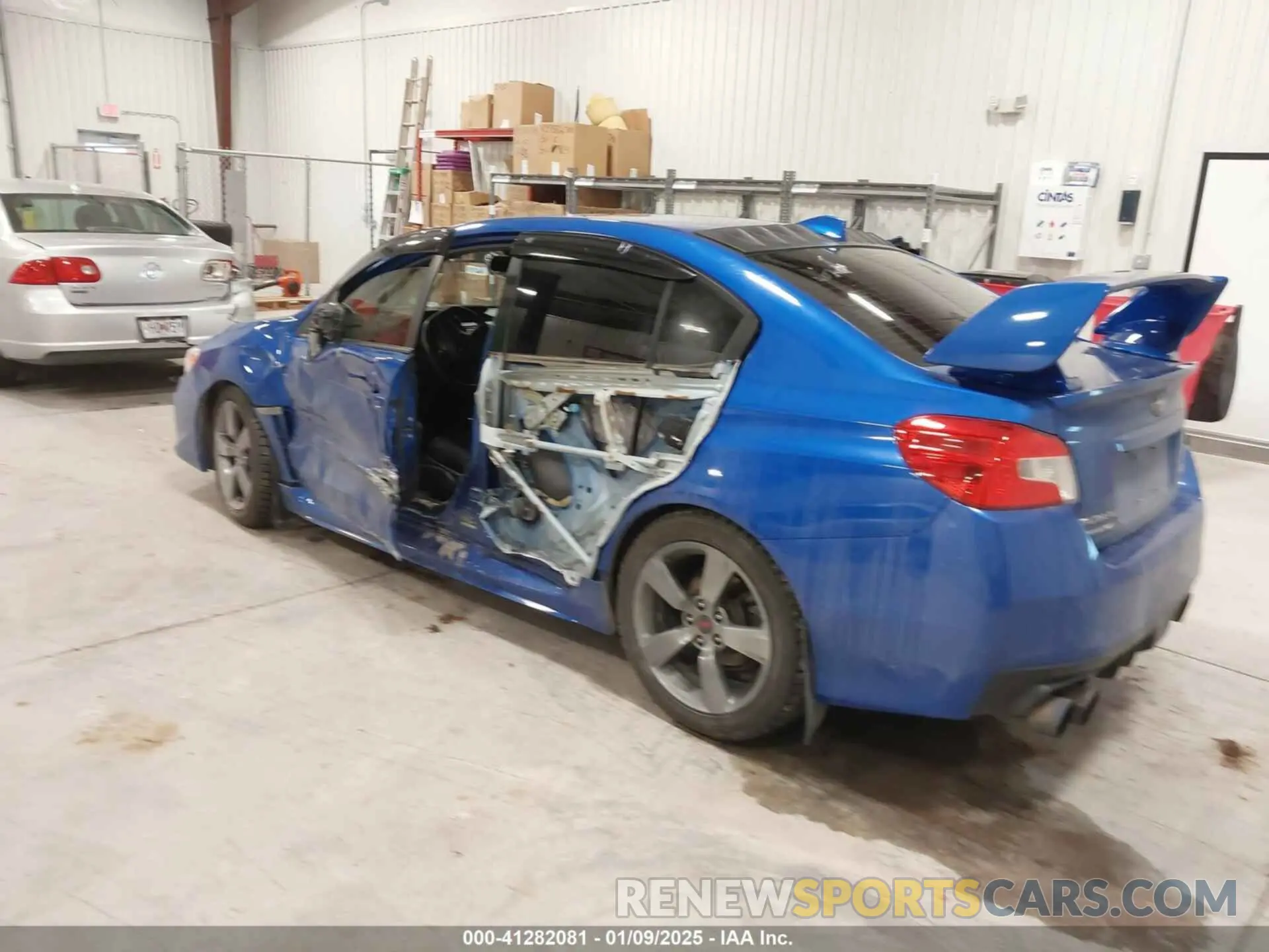 3 fotografías del automóvil dañado JF1VA1C60L9802062 SUBARU WRX 2020
