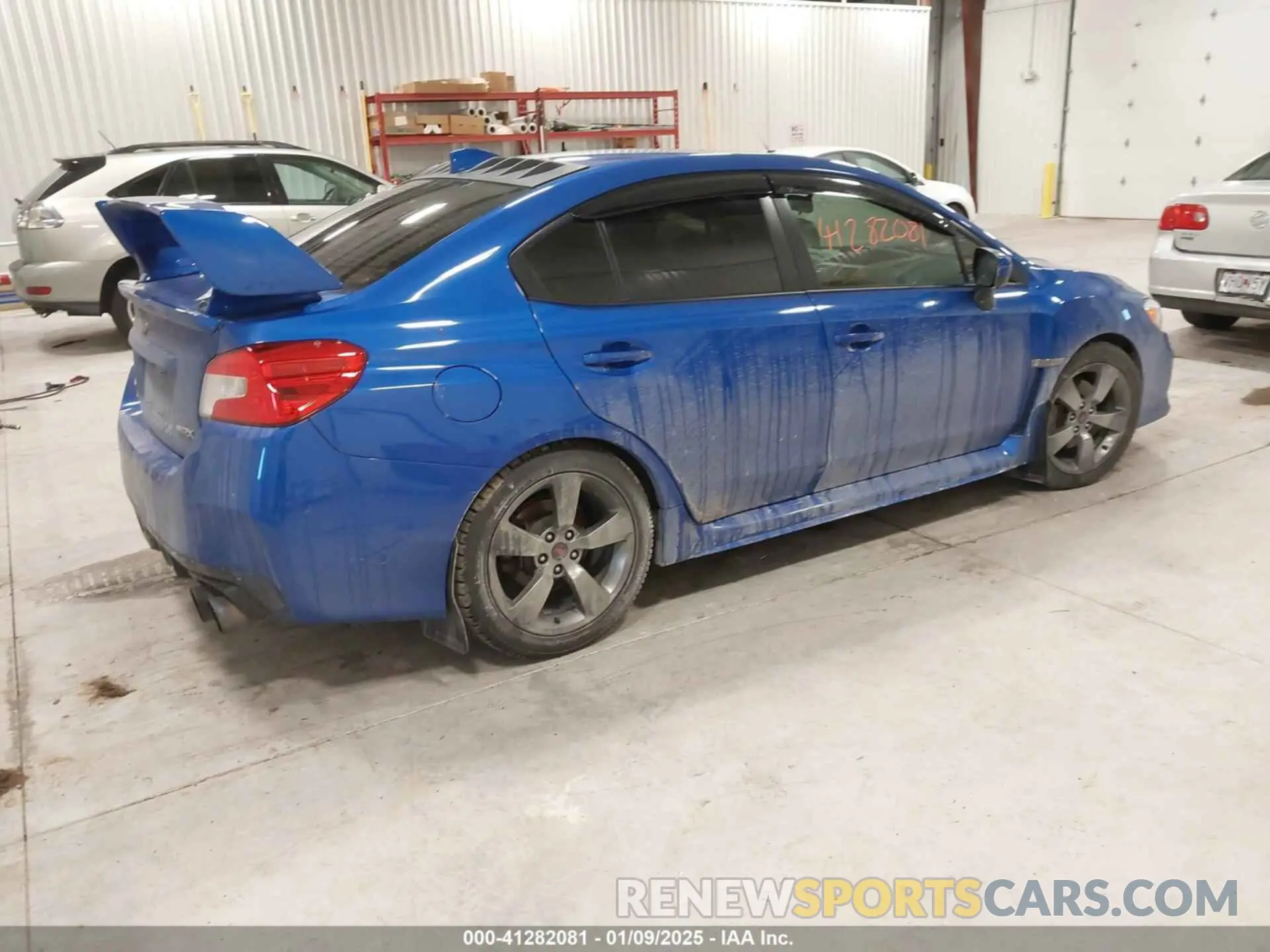 4 fotografías del automóvil dañado JF1VA1C60L9802062 SUBARU WRX 2020