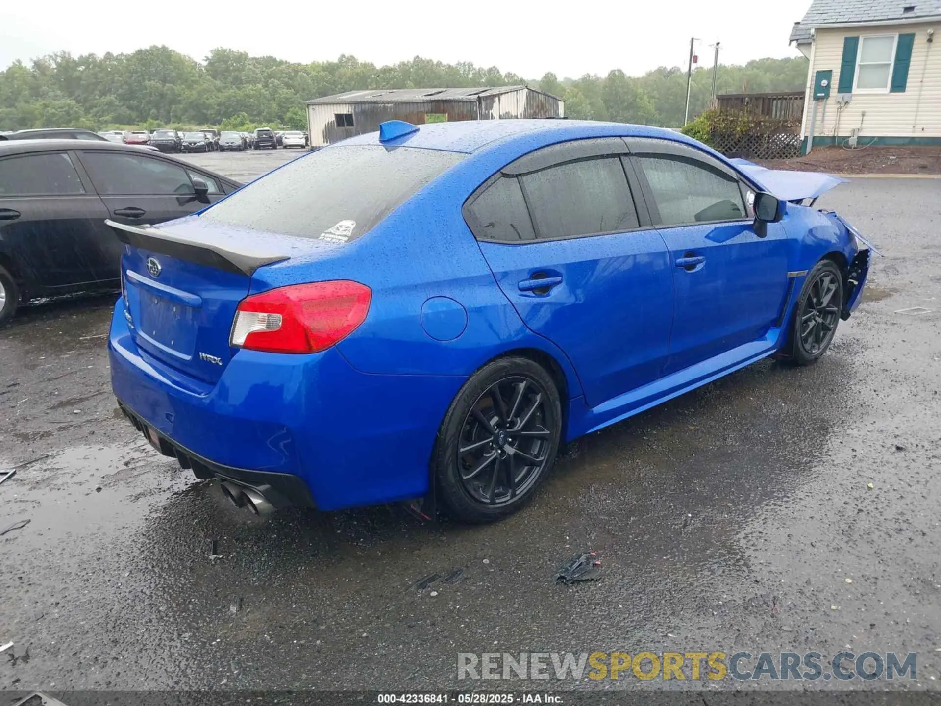 4 fotografías del automóvil dañado JF1VA1C63L9824895 SUBARU WRX 2020