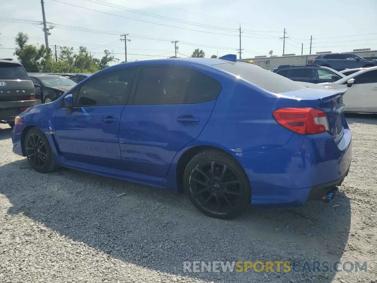 2 fotografías del automóvil dañado JF1VA1C65L9819150 SUBARU WRX 2020