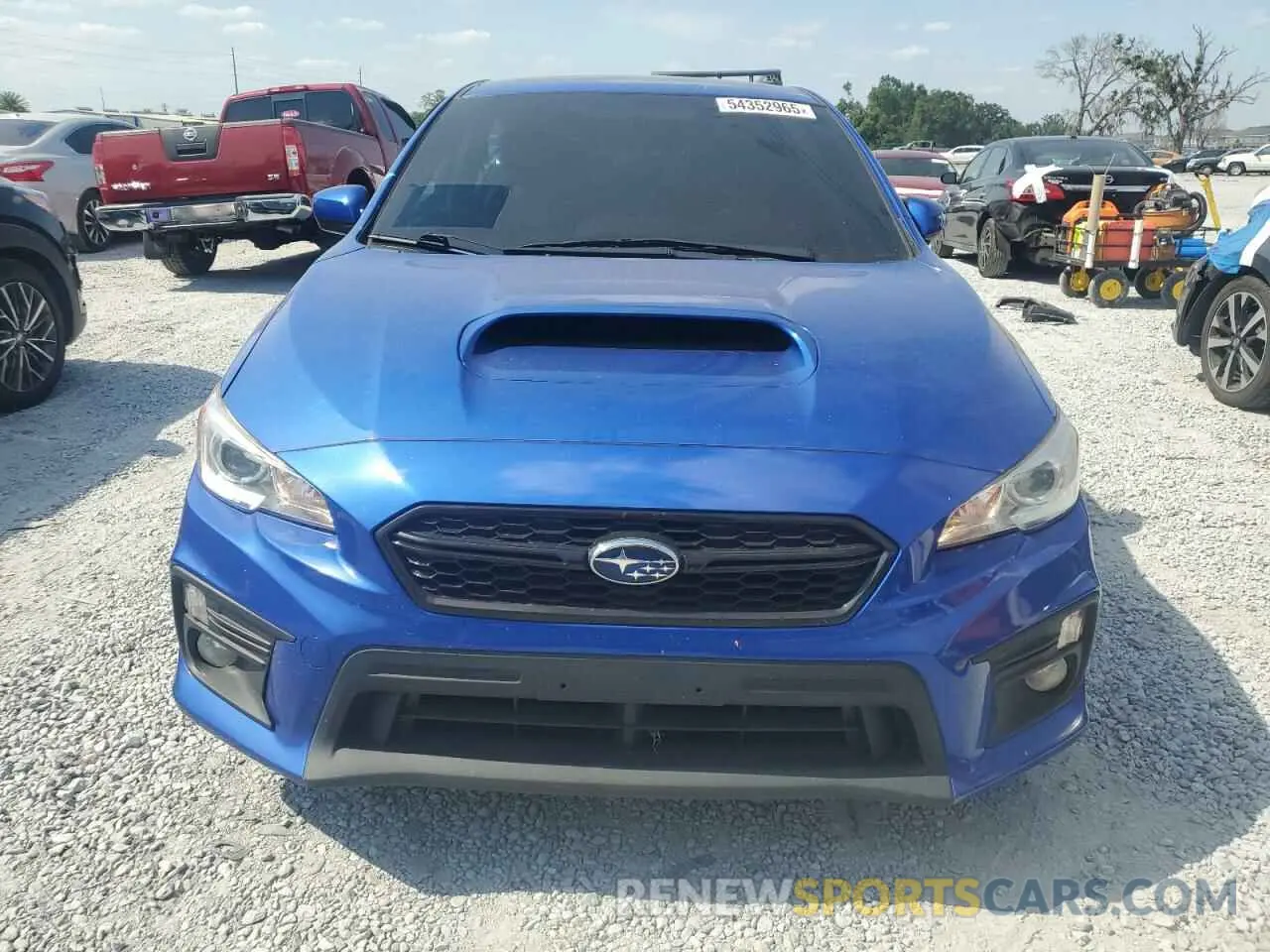 5 fotografías del automóvil dañado JF1VA1C65L9819150 SUBARU WRX 2020