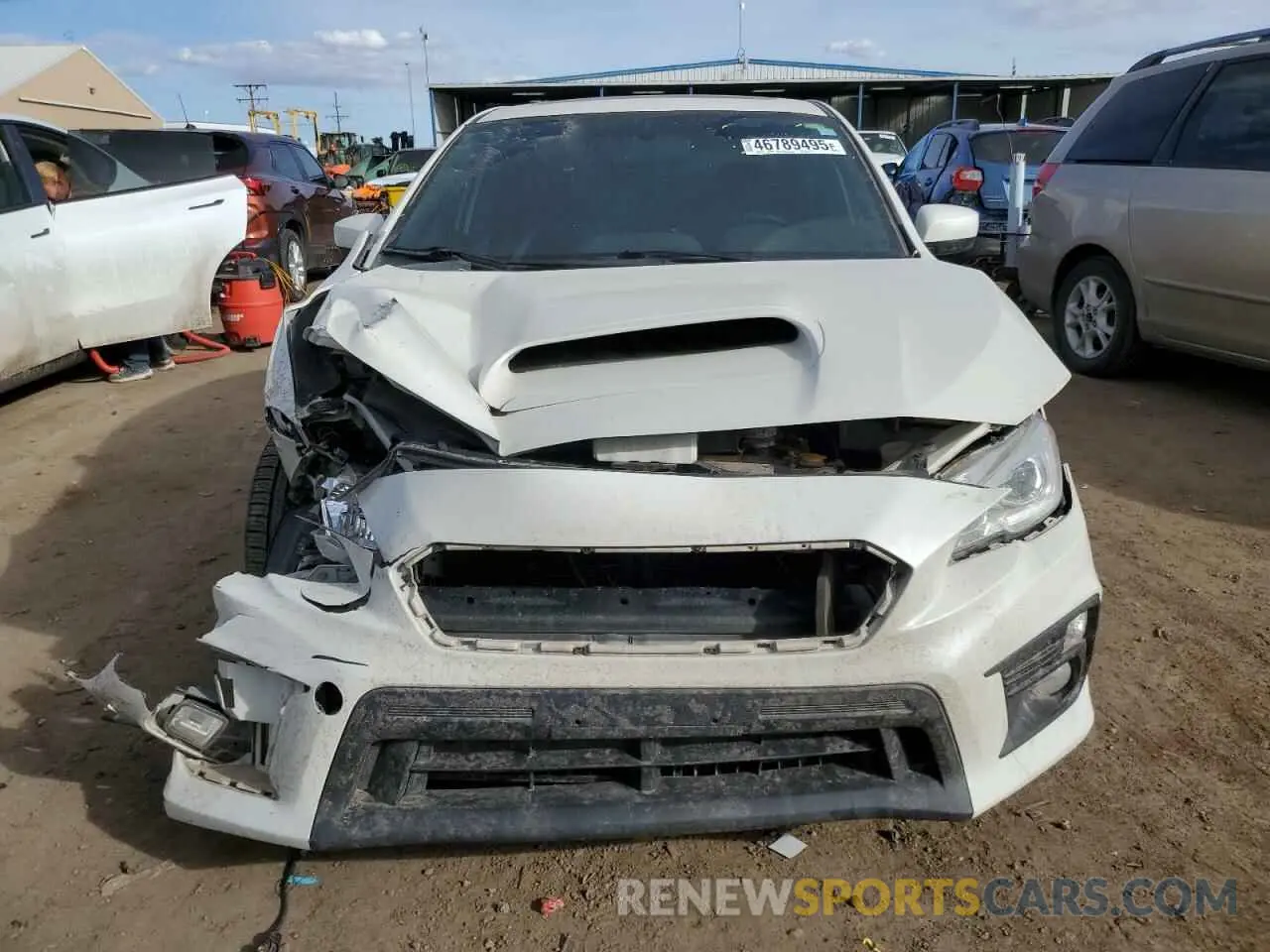 5 fotografías del automóvil dañado JF1VA1C66L9832537 SUBARU WRX 2020