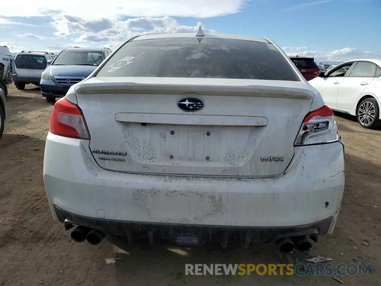 6 fotografías del automóvil dañado JF1VA1C66L9832537 SUBARU WRX 2020