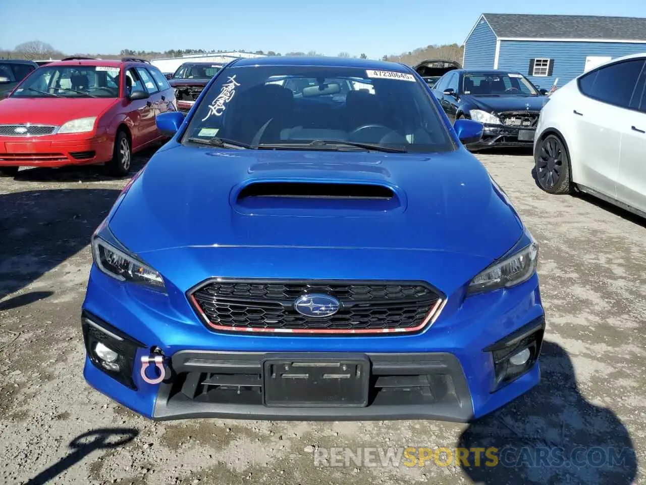 5 fotografías del automóvil dañado JF1VA1C69L9807695 SUBARU WRX 2020