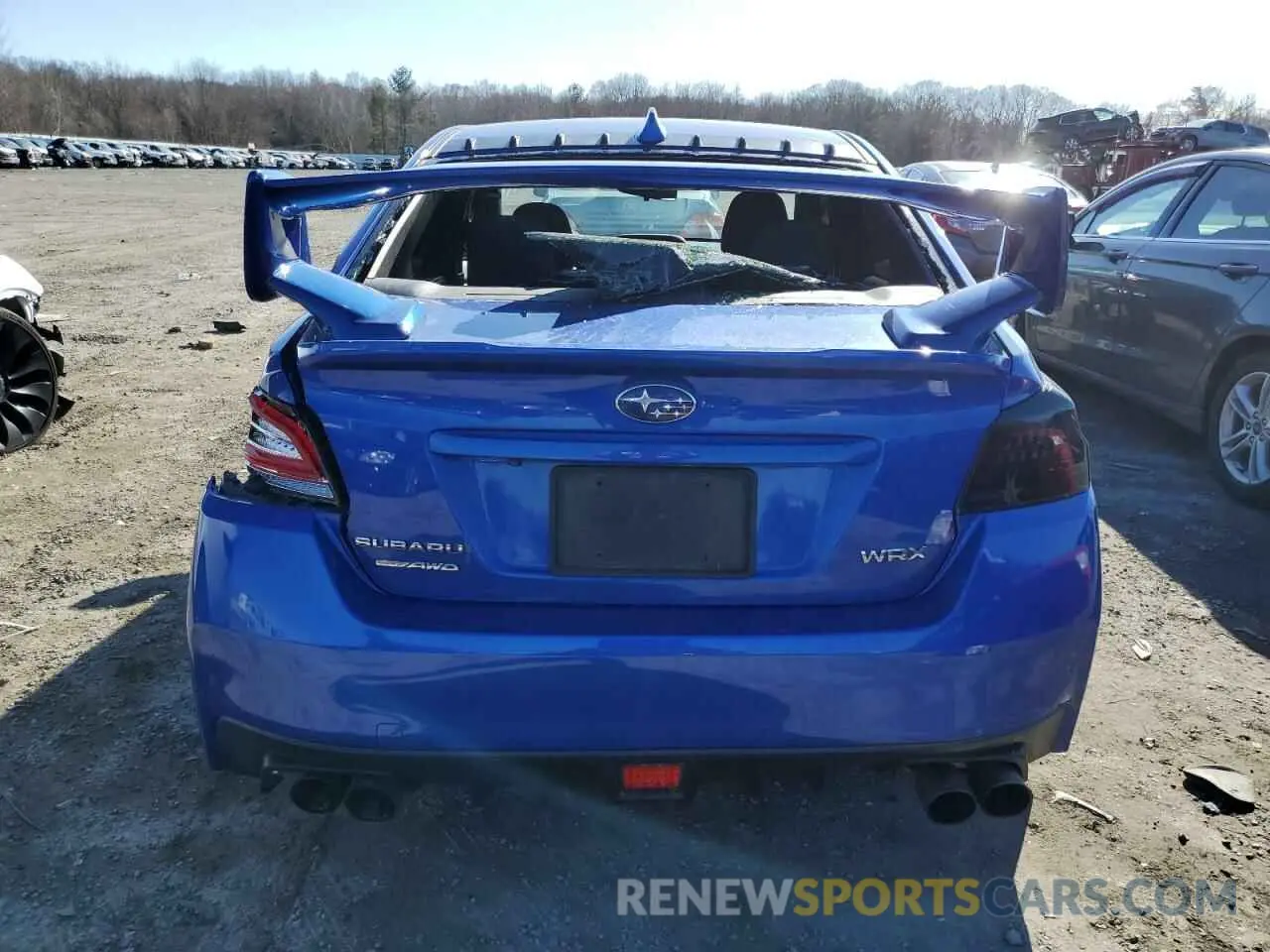 6 fotografías del automóvil dañado JF1VA1C69L9807695 SUBARU WRX 2020