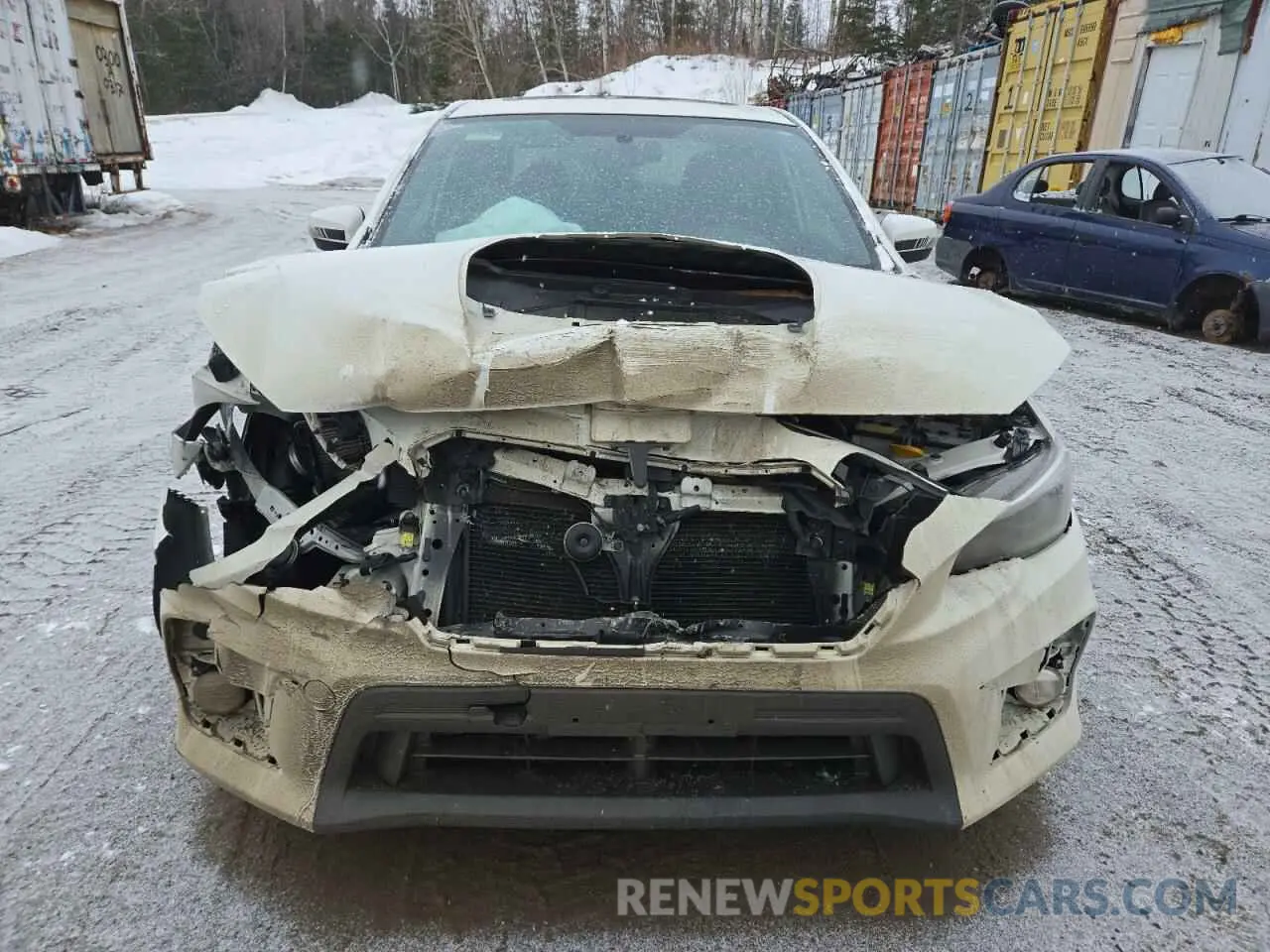 5 fotografías del automóvil dañado JF1VA1D67L9816264 SUBARU WRX 2020