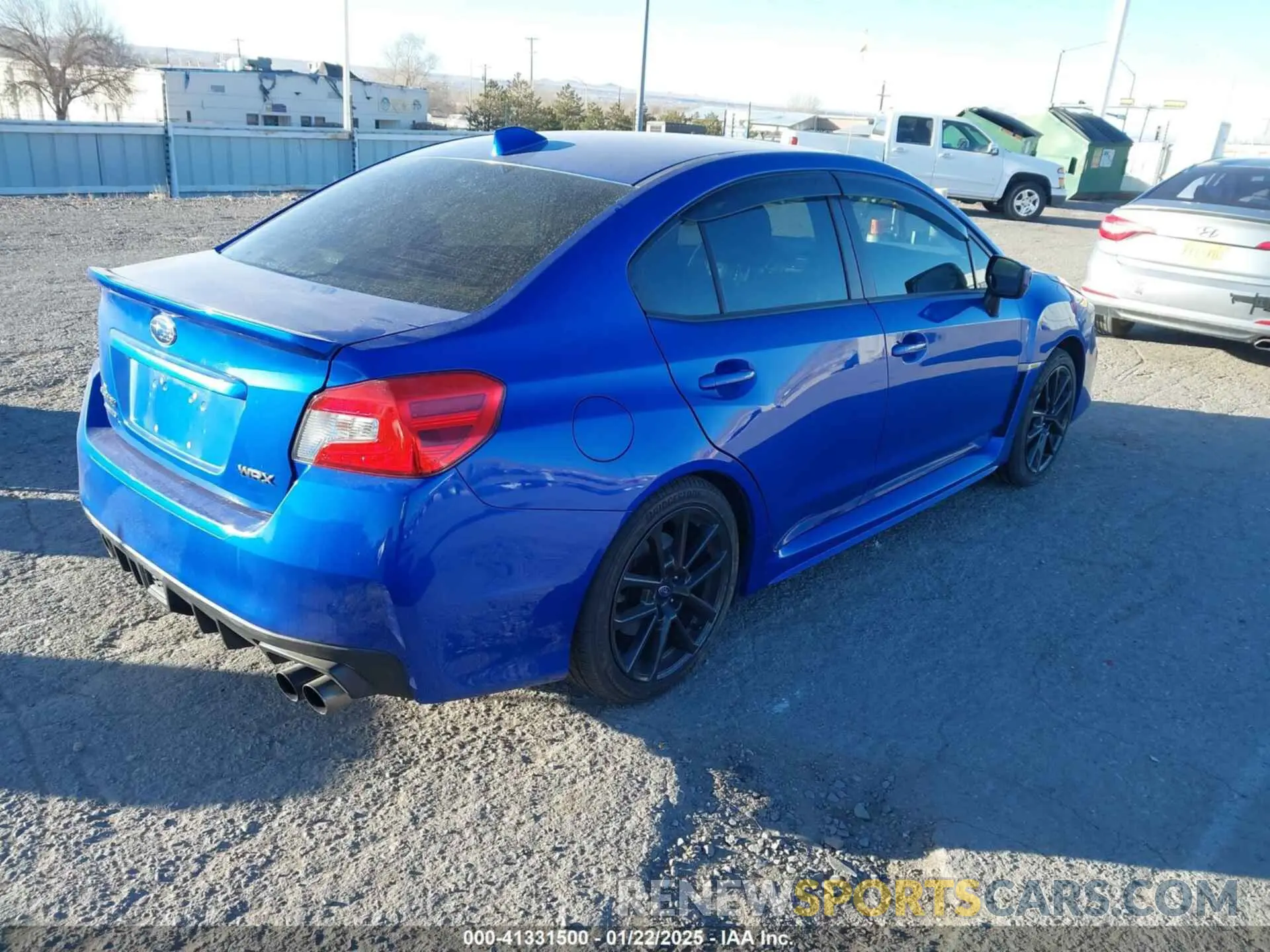 4 fotografías del automóvil dañado JF1VA1F64L8817276 SUBARU WRX 2020