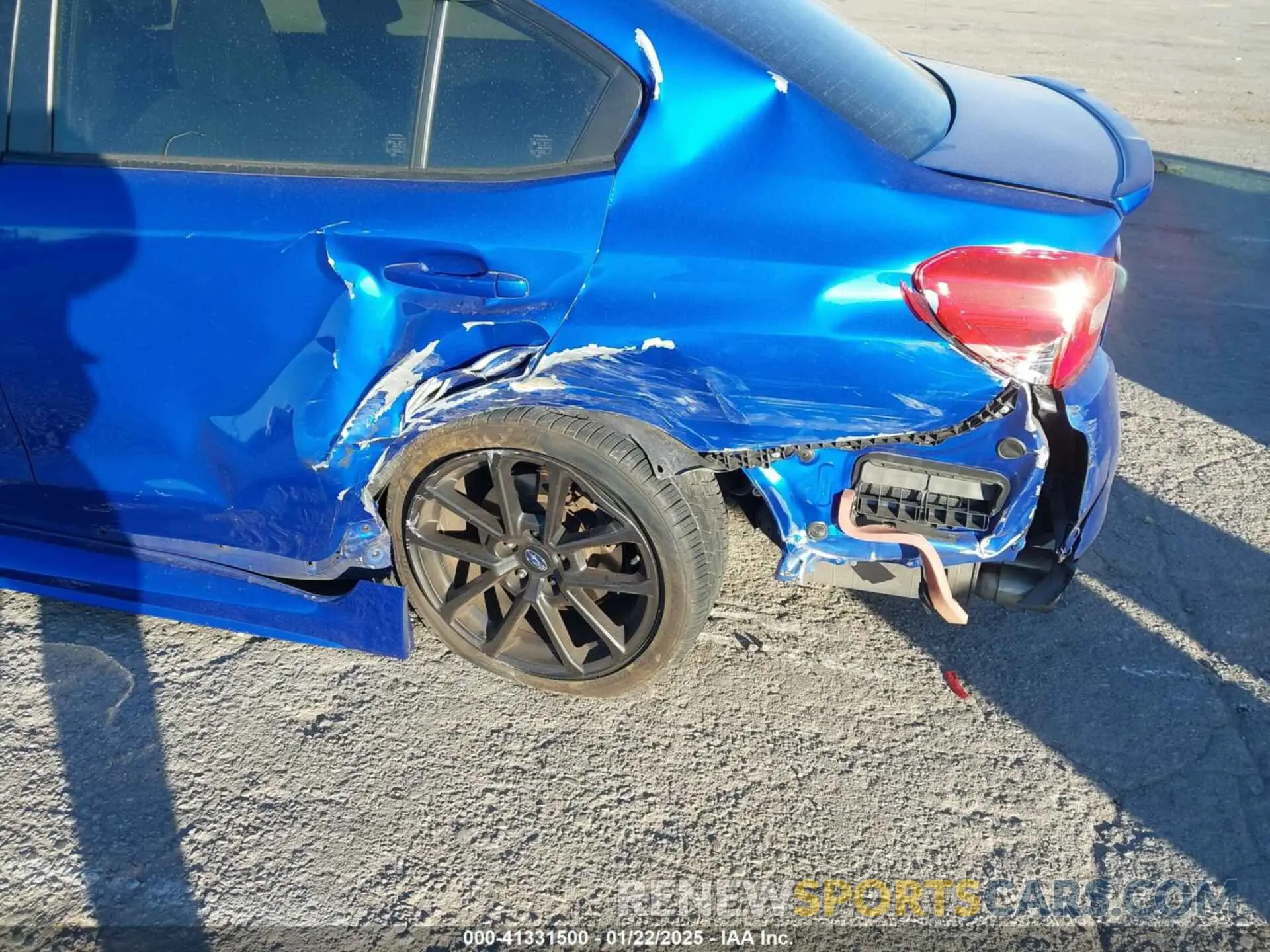 6 fotografías del automóvil dañado JF1VA1F64L8817276 SUBARU WRX 2020