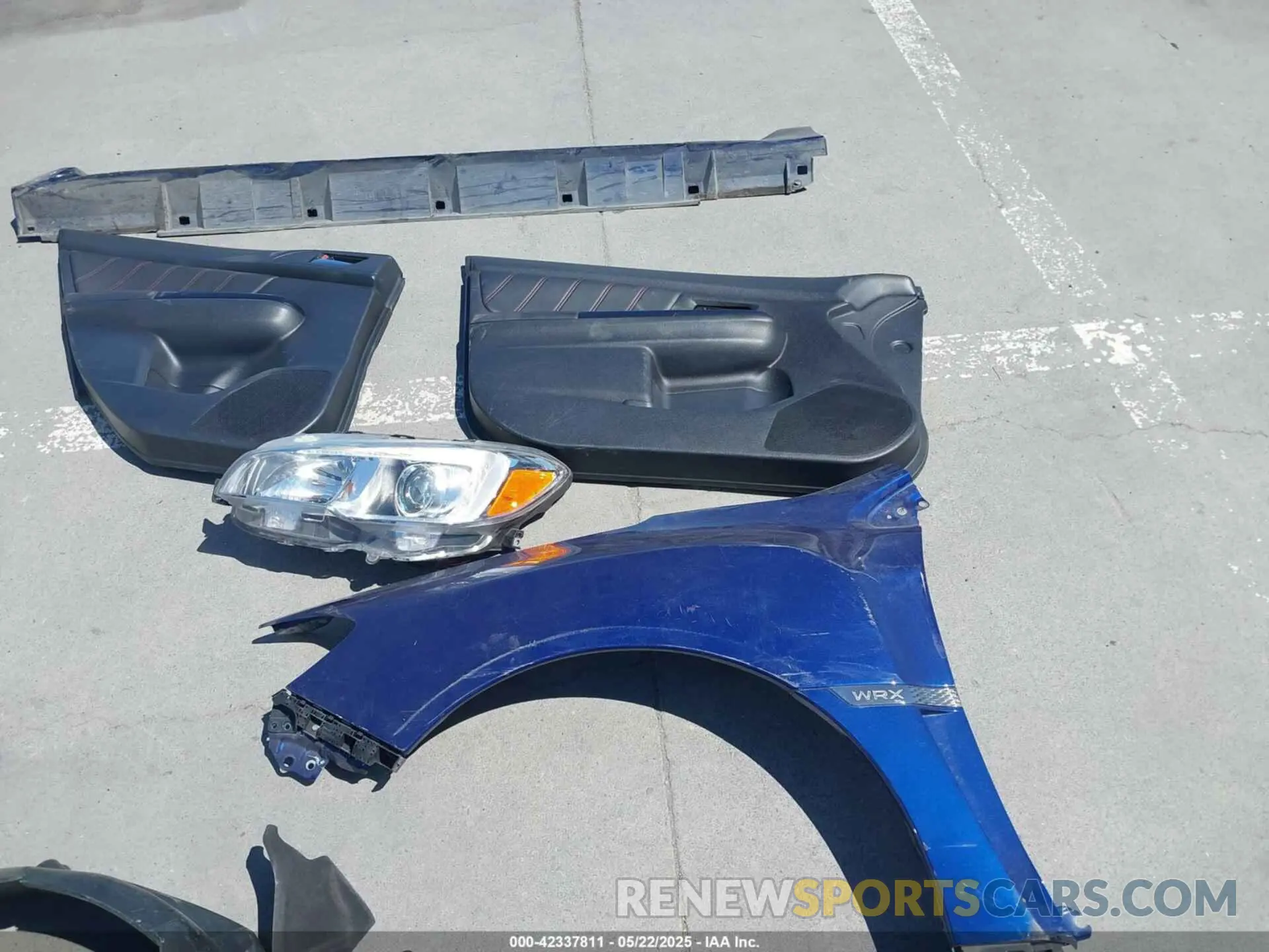 12 fotografías del automóvil dañado JF1VA1F66L8802018 SUBARU WRX 2020