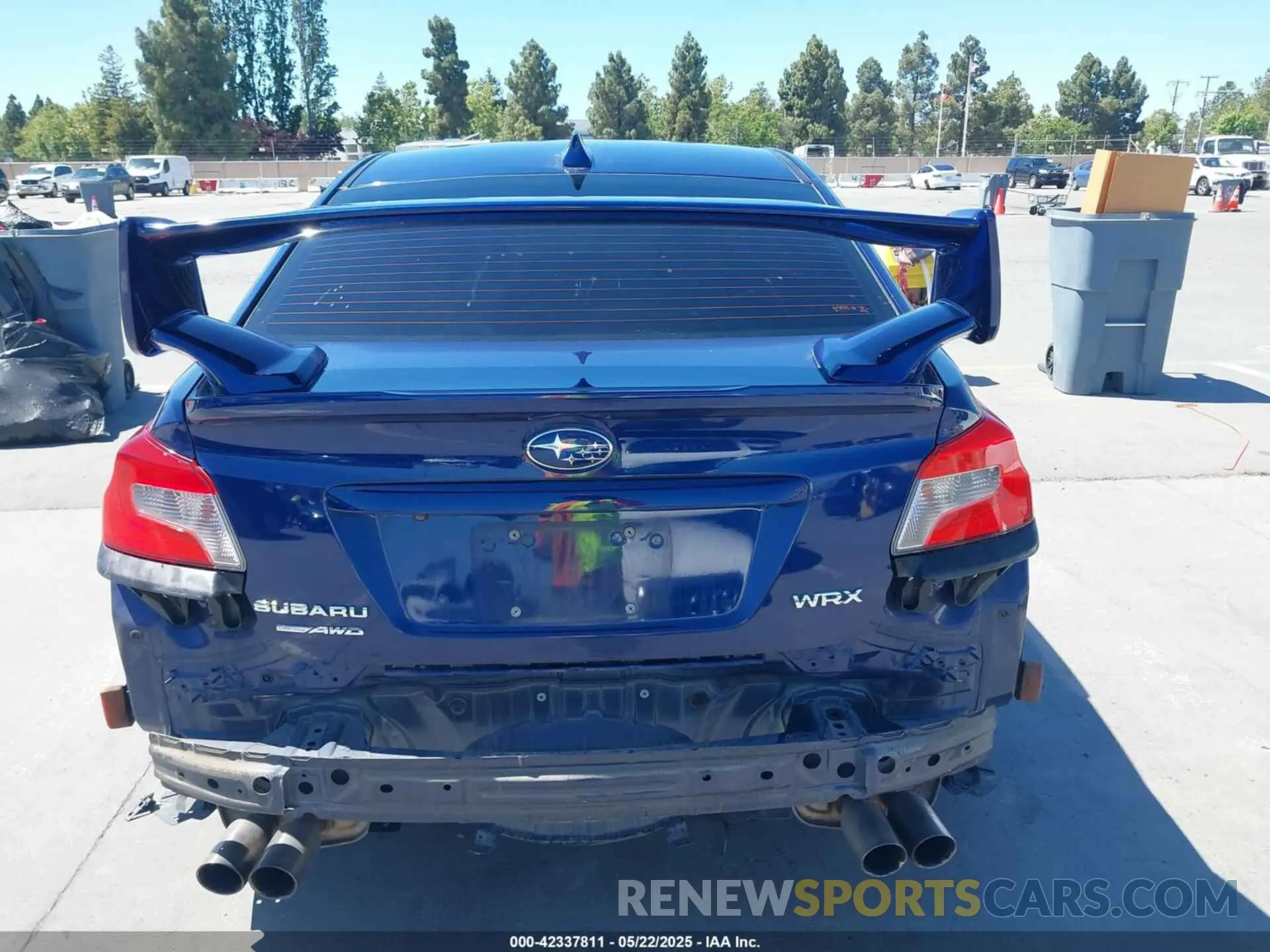 17 fotografías del automóvil dañado JF1VA1F66L8802018 SUBARU WRX 2020