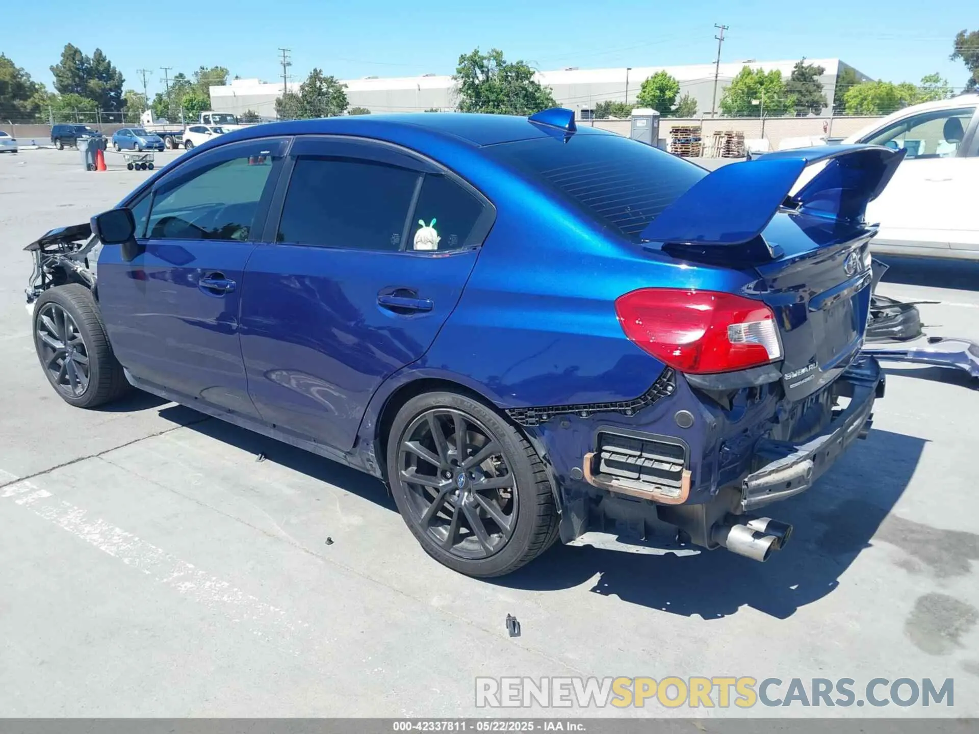 3 fotografías del automóvil dañado JF1VA1F66L8802018 SUBARU WRX 2020