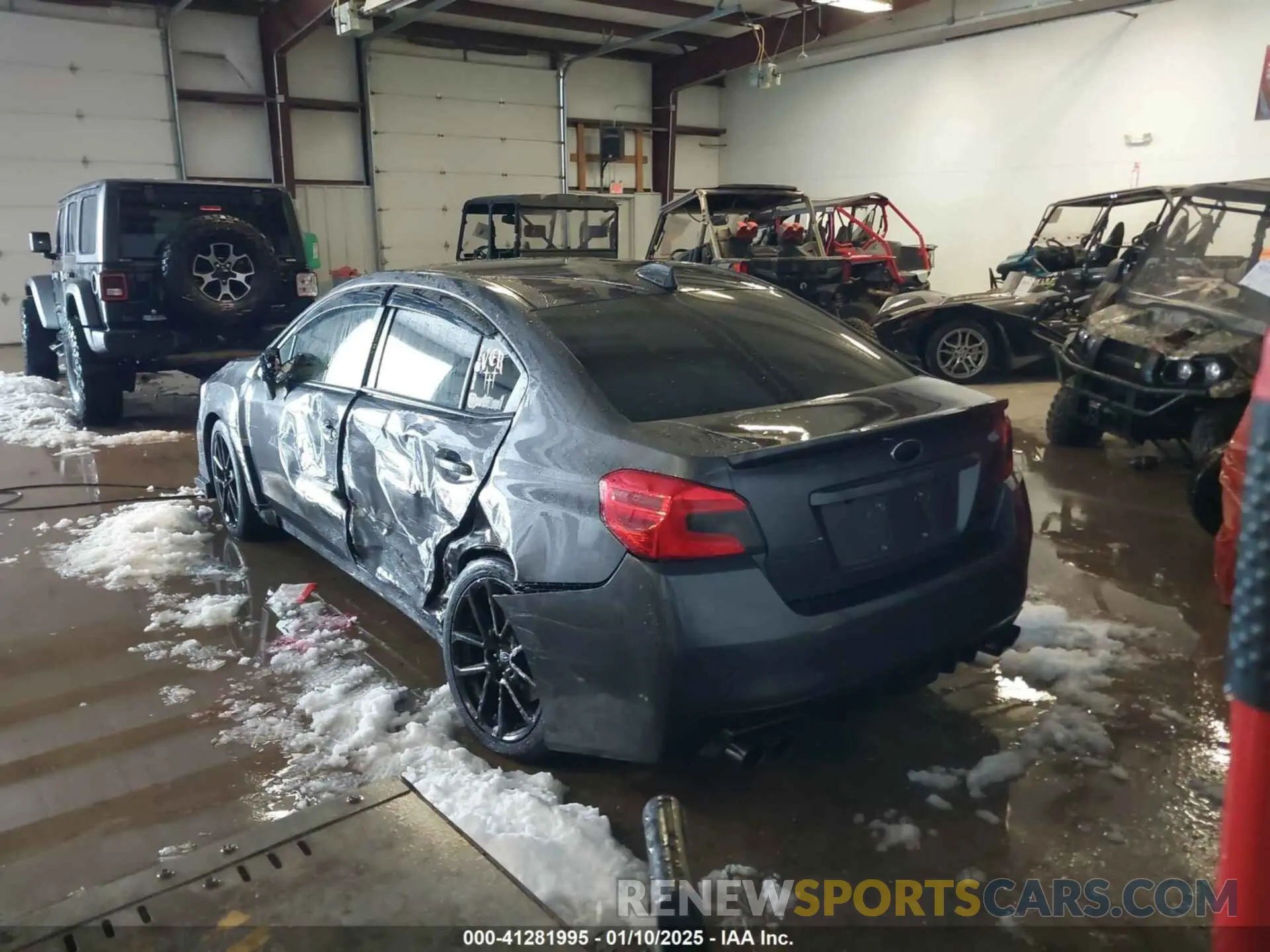 3 fotografías del automóvil dañado JF1VA1F69L8801073 SUBARU WRX 2020