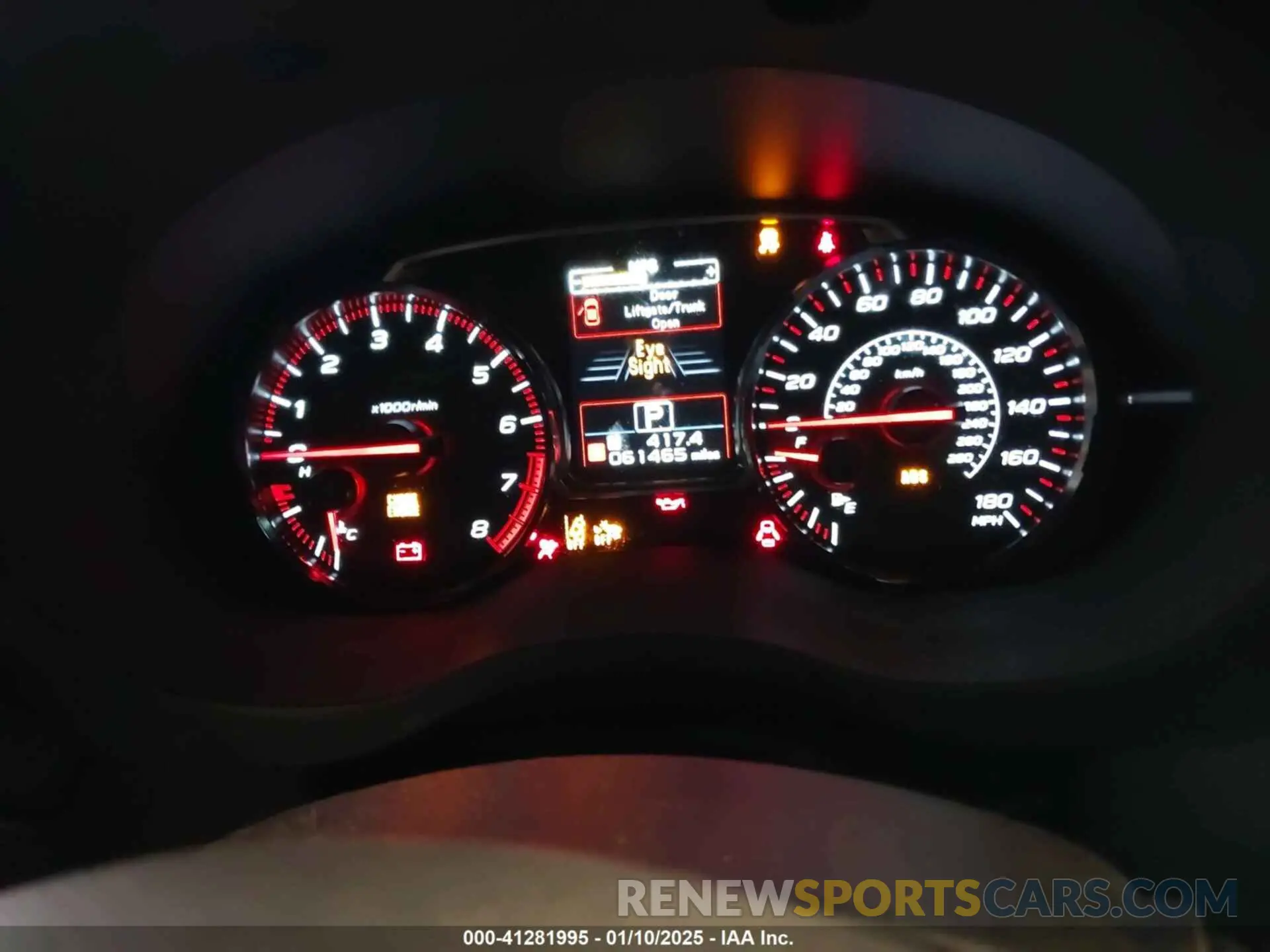 7 fotografías del automóvil dañado JF1VA1F69L8801073 SUBARU WRX 2020