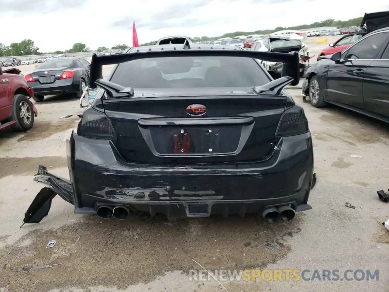 6 fotografías del automóvil dañado JF1VA1H60L9830971 SUBARU WRX 2020