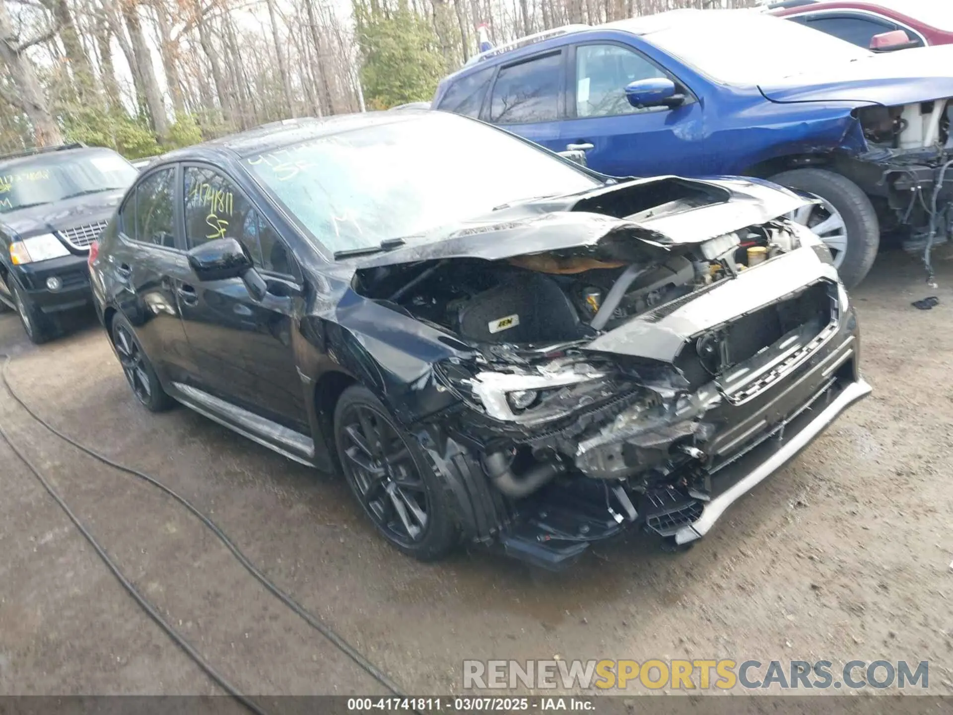 1 fotografías del automóvil dañado JF1VA1H61L9826962 SUBARU WRX 2020