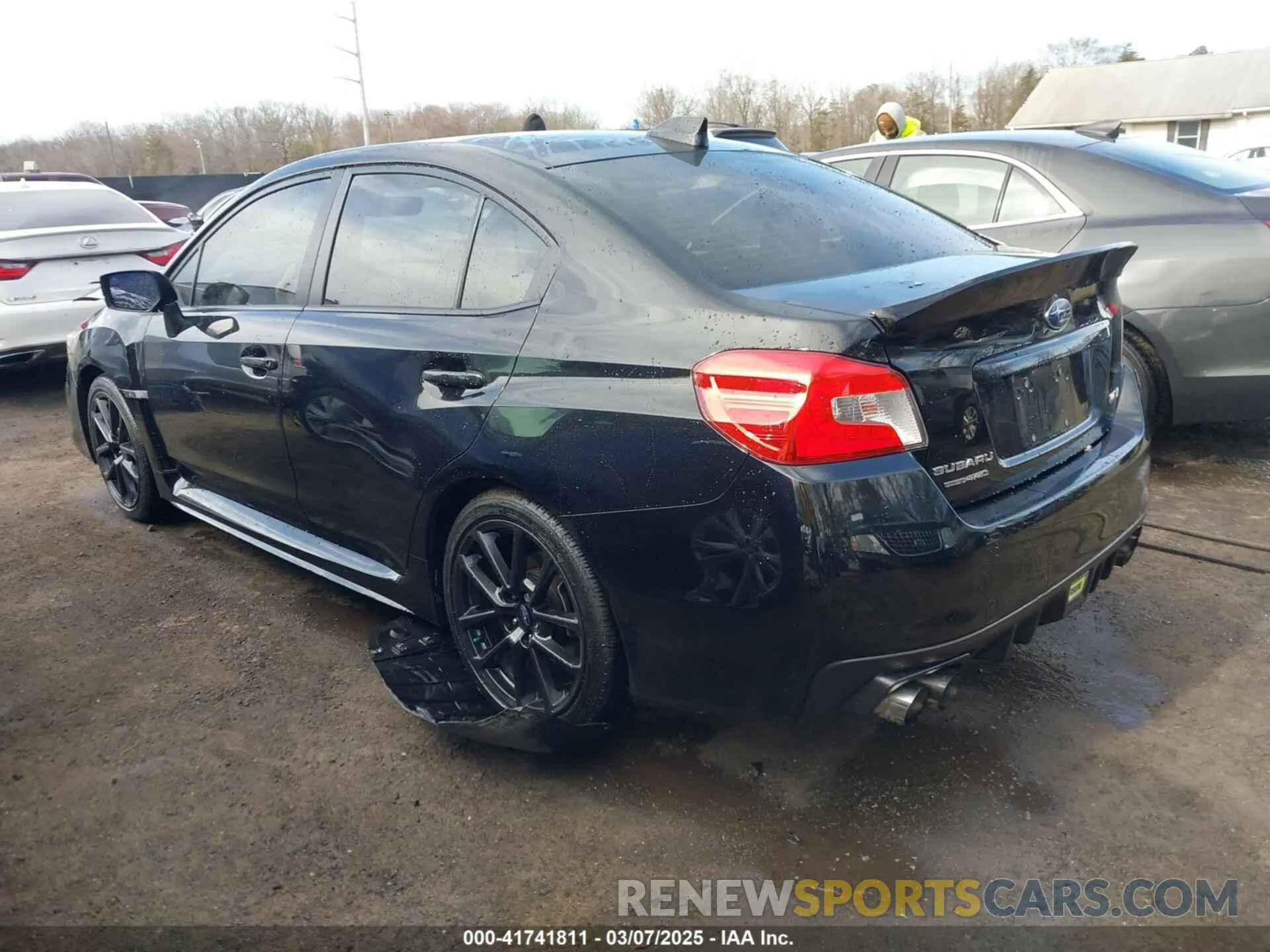 3 fotografías del automóvil dañado JF1VA1H61L9826962 SUBARU WRX 2020