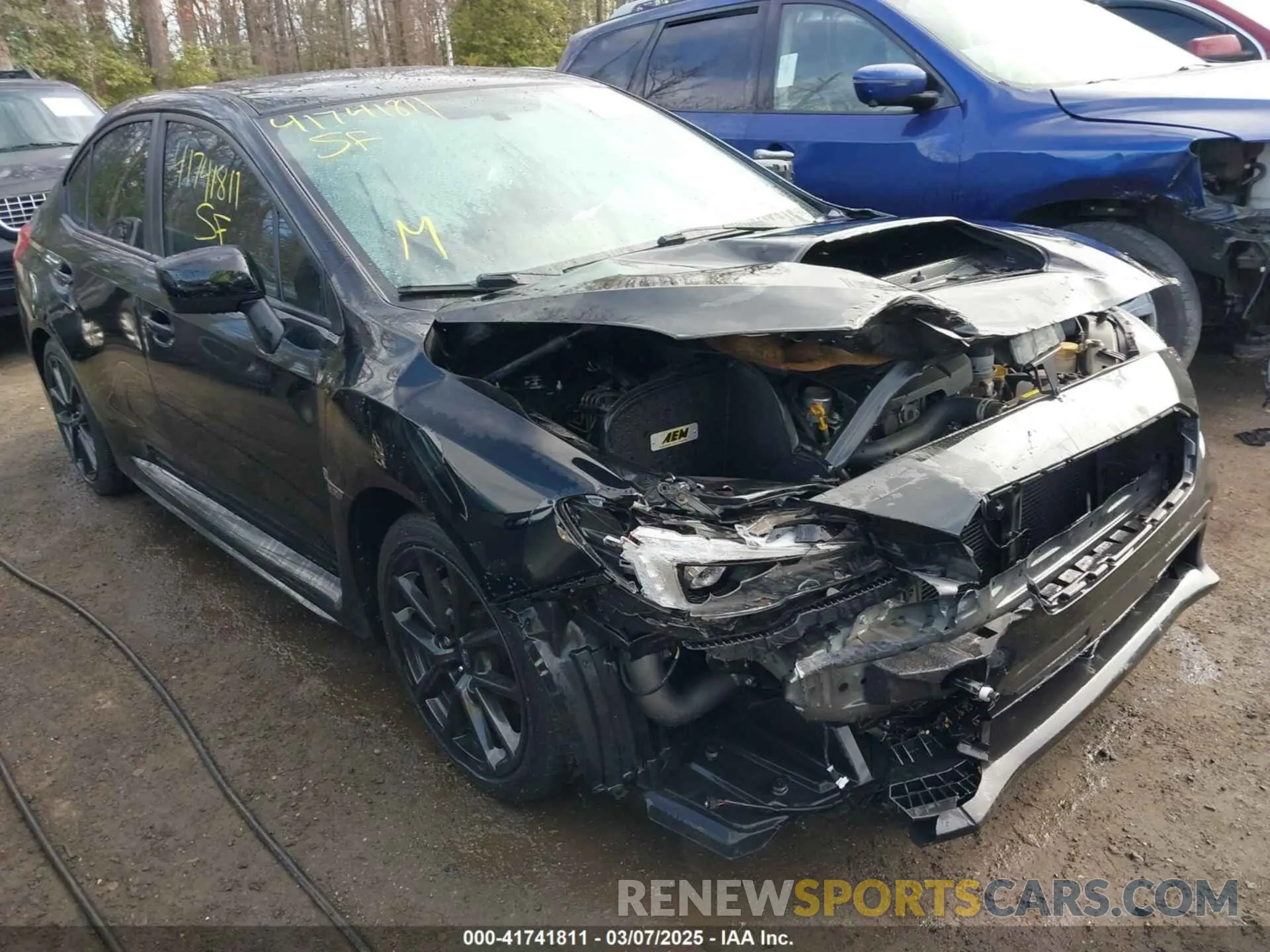 6 fotografías del automóvil dañado JF1VA1H61L9826962 SUBARU WRX 2020