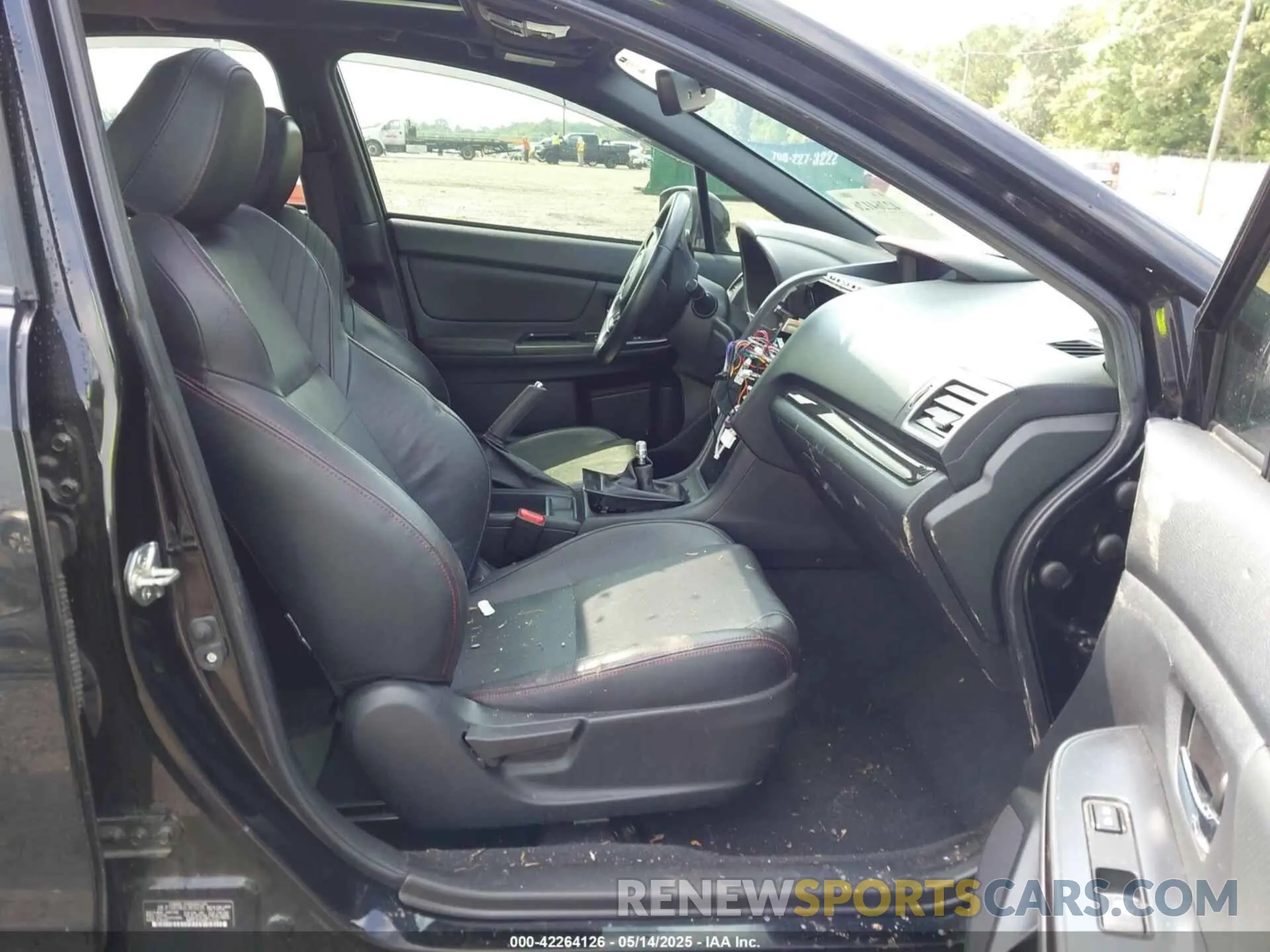 5 fotografías del automóvil dañado JF1VA1H61L9830235 SUBARU WRX 2020