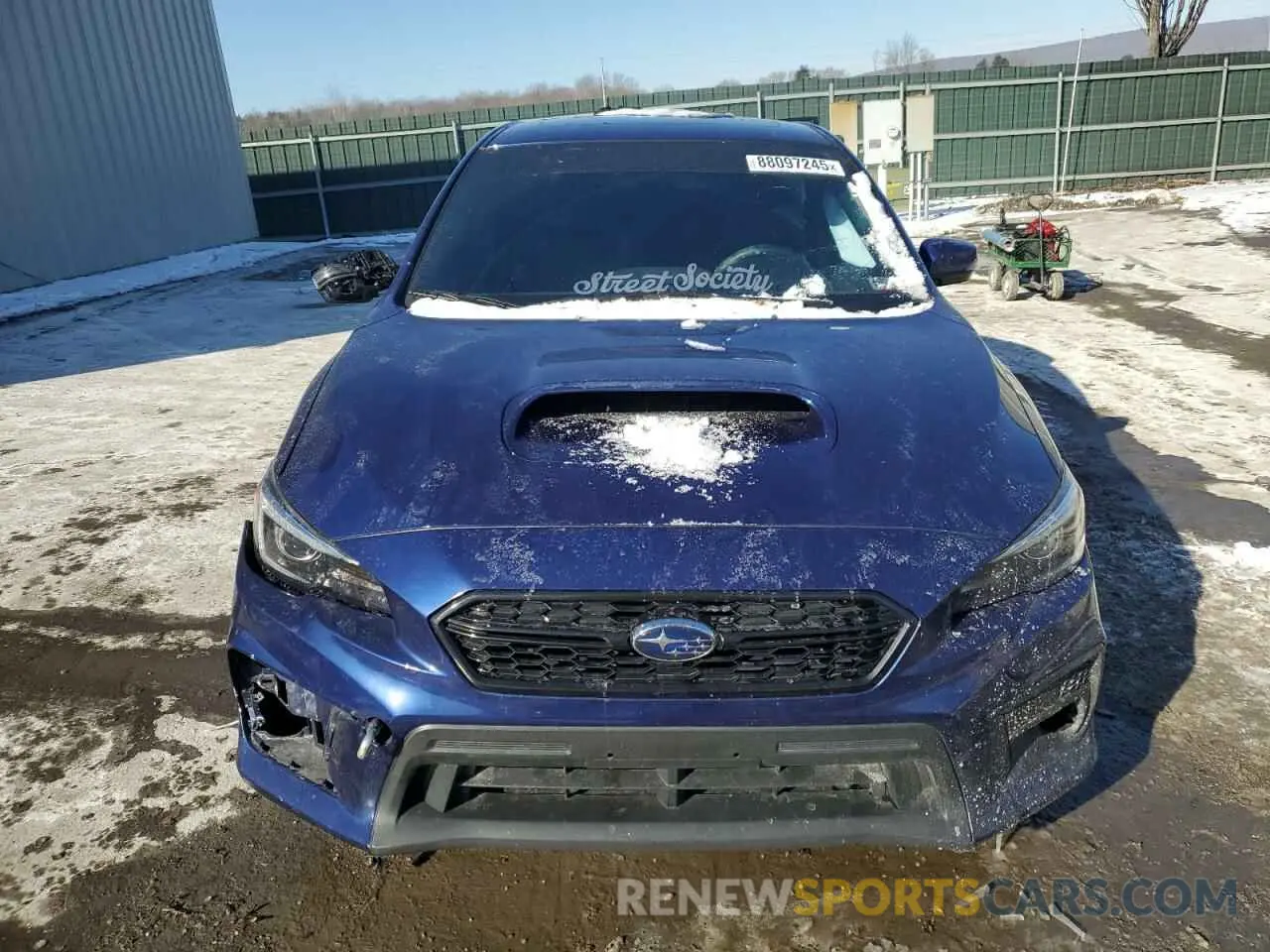 5 fotografías del automóvil dañado JF1VA1J61L9823246 SUBARU WRX 2020