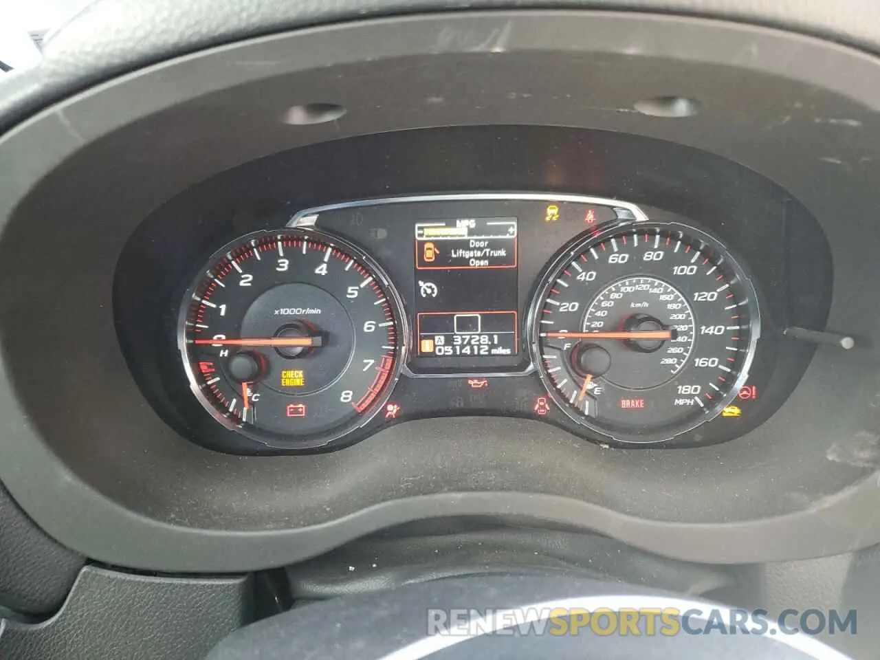 9 fotografías del automóvil dañado JF1VA1J61L9823246 SUBARU WRX 2020