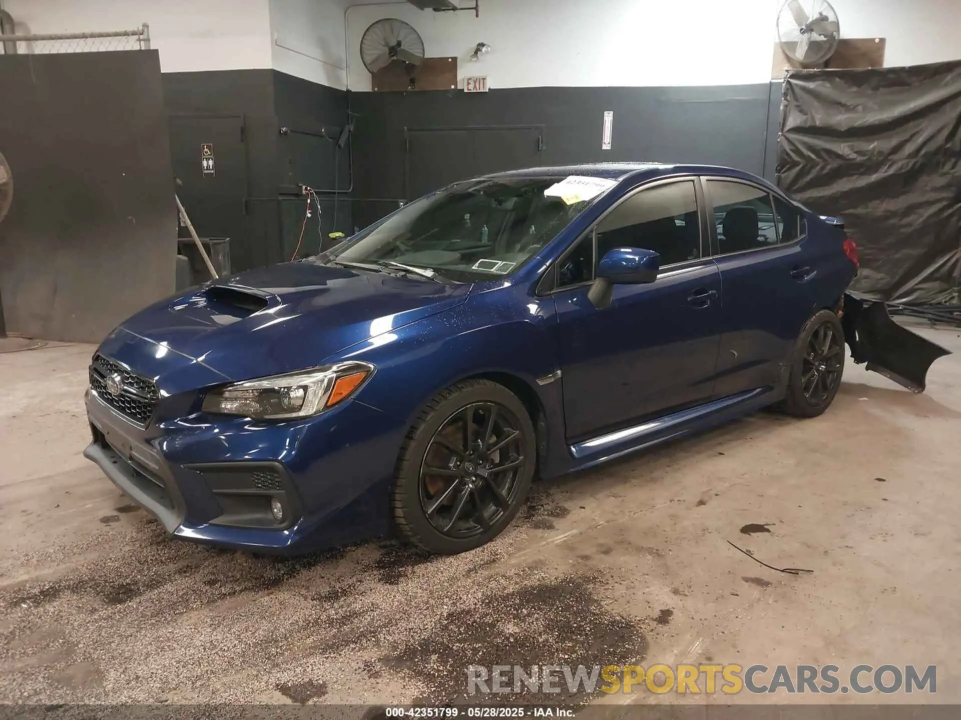 2 fotografías del automóvil dañado JF1VA1N61L8831217 SUBARU WRX 2020