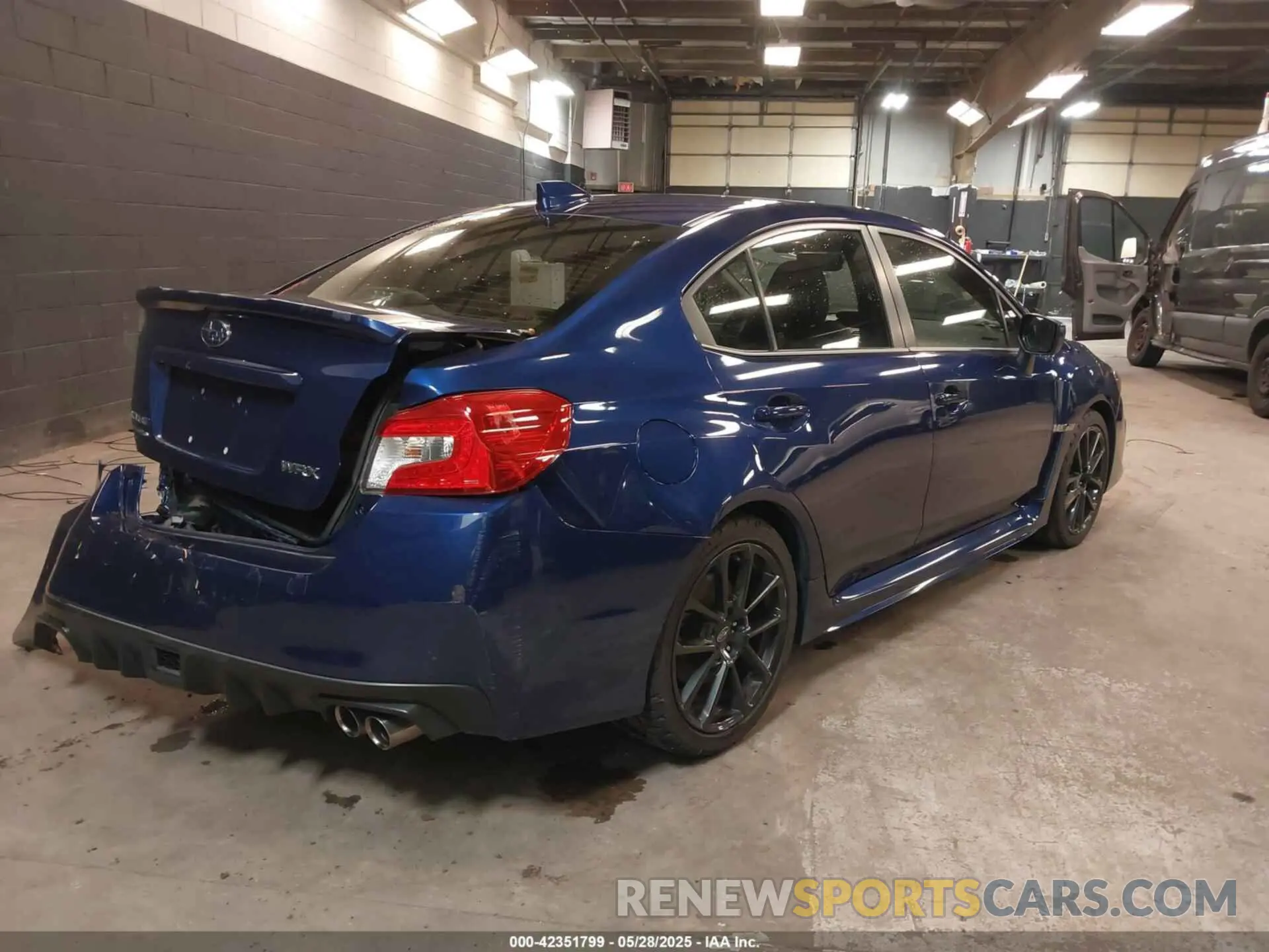 4 fotografías del automóvil dañado JF1VA1N61L8831217 SUBARU WRX 2020