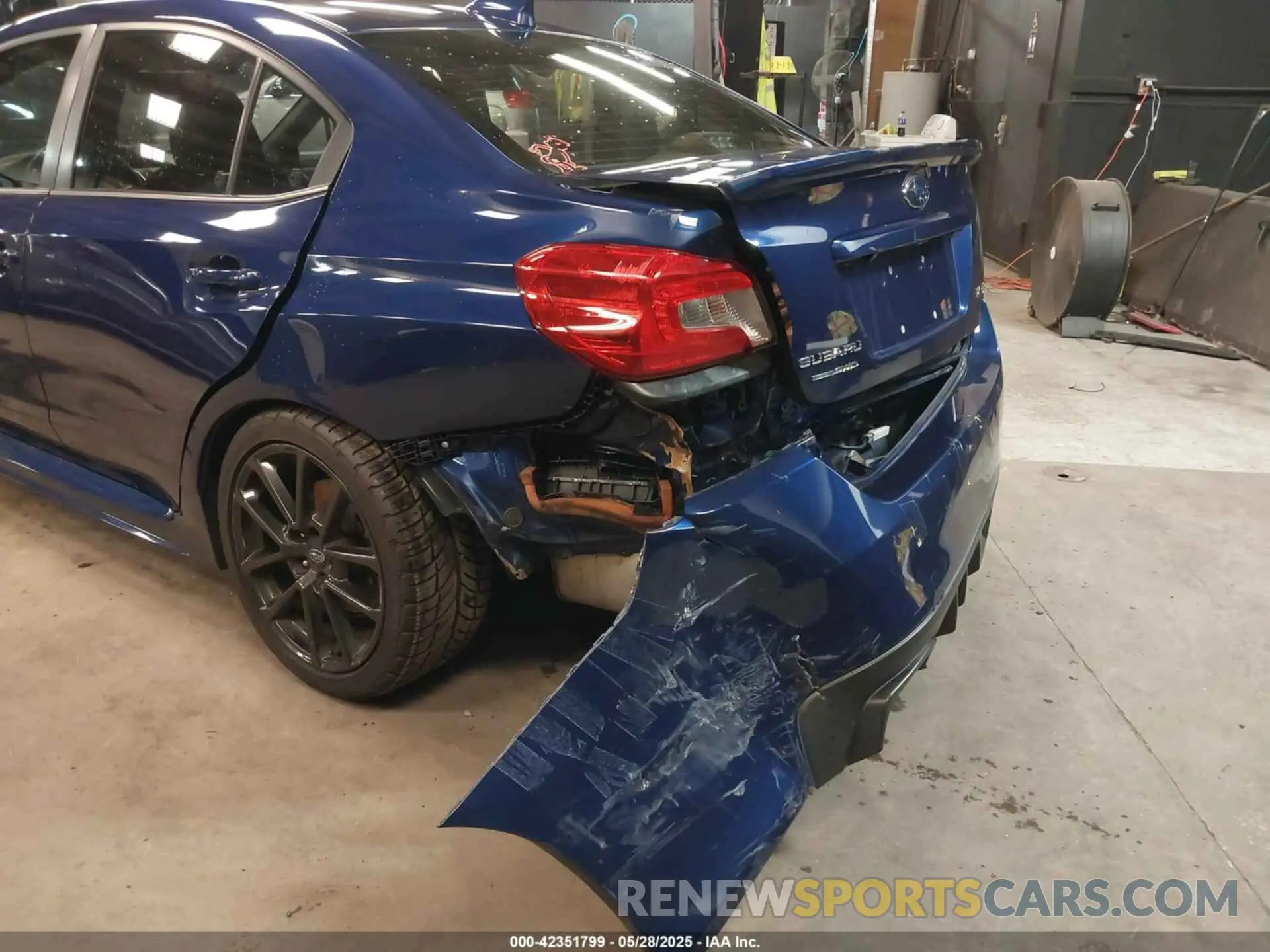 6 fotografías del automóvil dañado JF1VA1N61L8831217 SUBARU WRX 2020