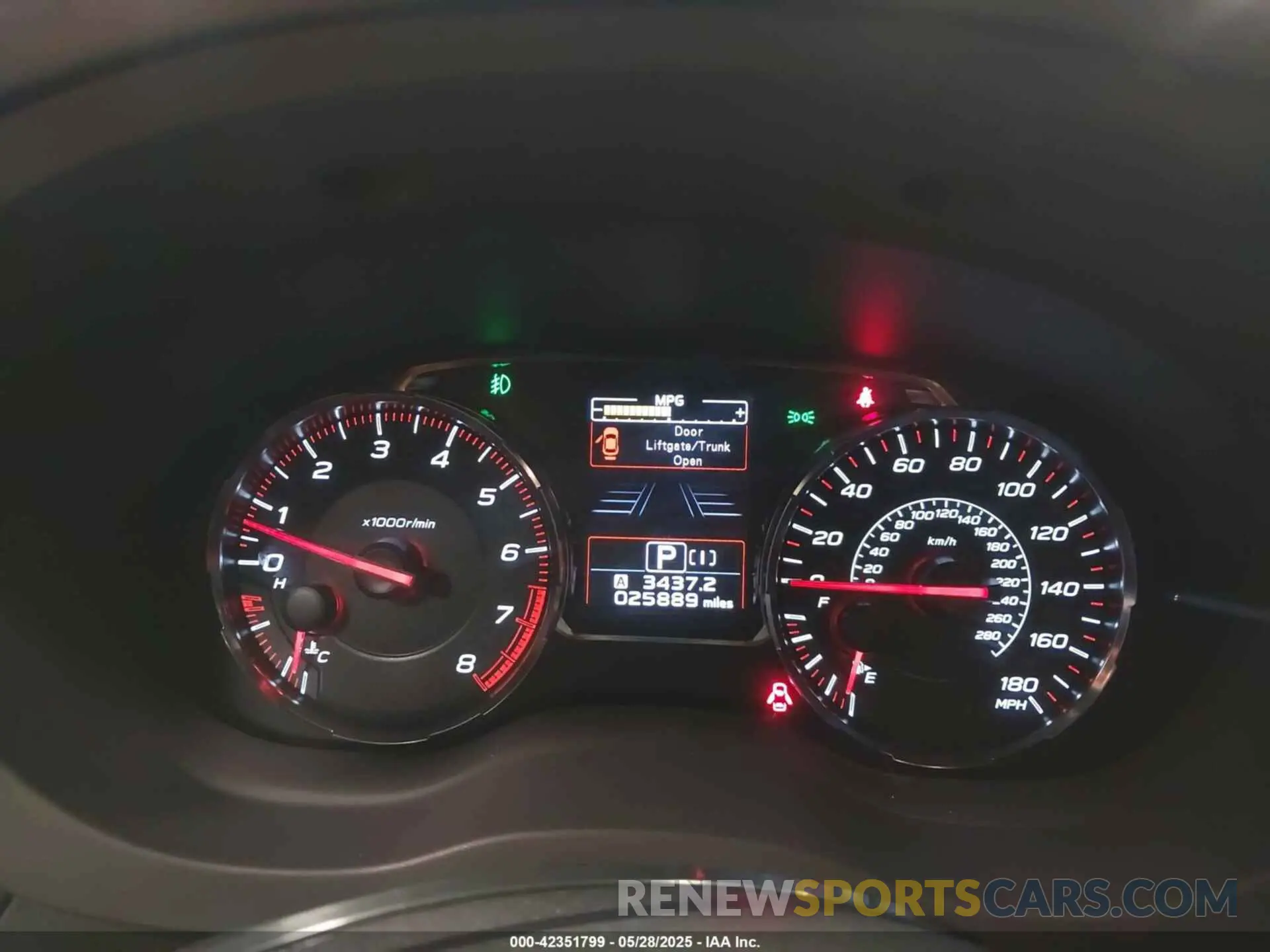 7 fotografías del automóvil dañado JF1VA1N61L8831217 SUBARU WRX 2020