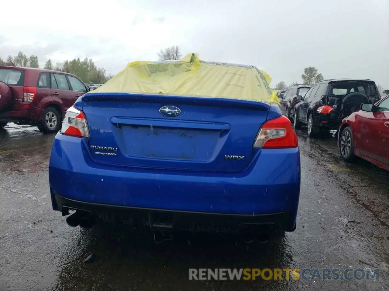 6 fotografías del automóvil dañado JF1VA1P63L8817090 SUBARU WRX 2020